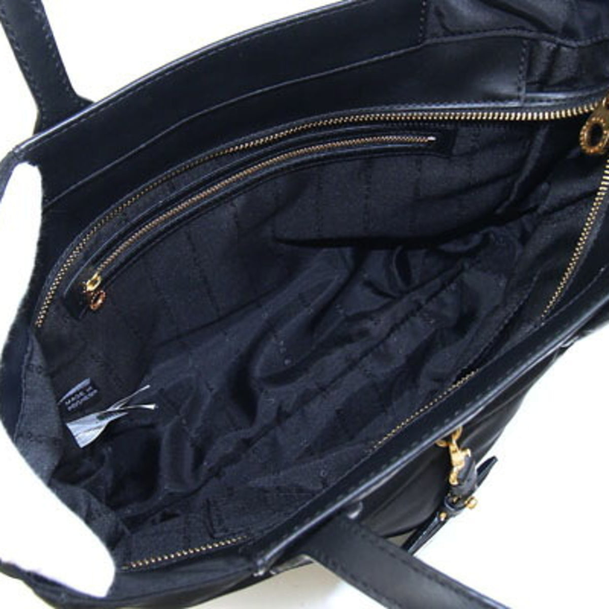Marc Jacobs Black Nylon Leather Tote Bag (Pre-Owned)