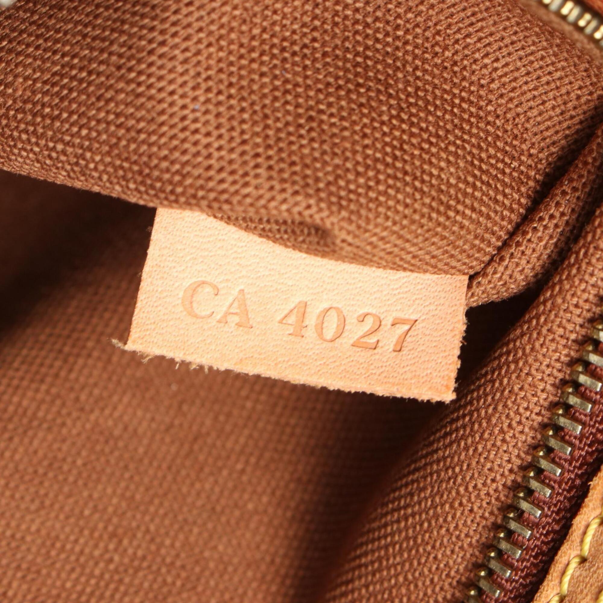 Louis Vuitton Brown Coated Canvas Monogram Pvc Leather Tote Bag (Pre-Owned)