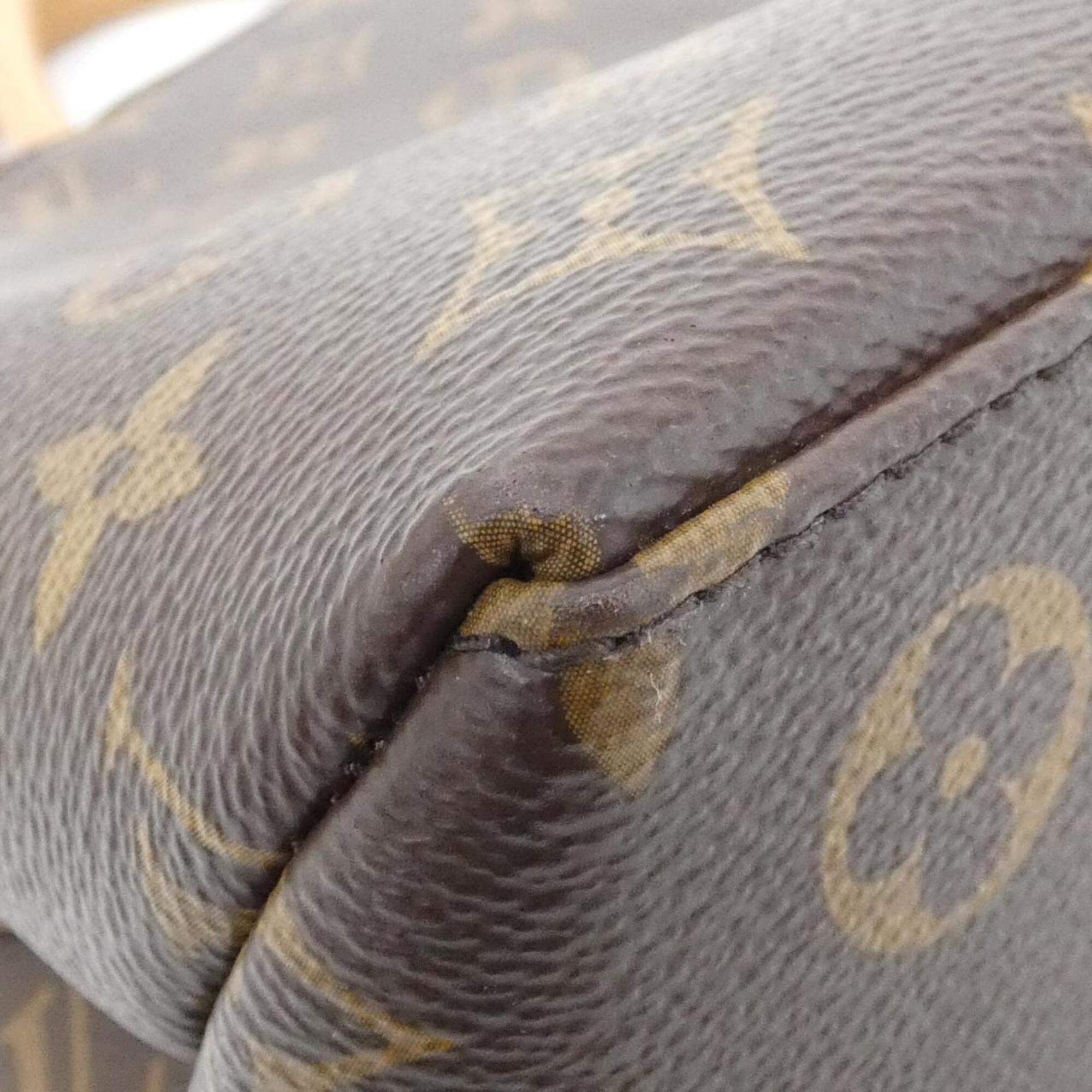 Louis Vuitton Brown Coated Canvas Handbag (Pre-Owned)