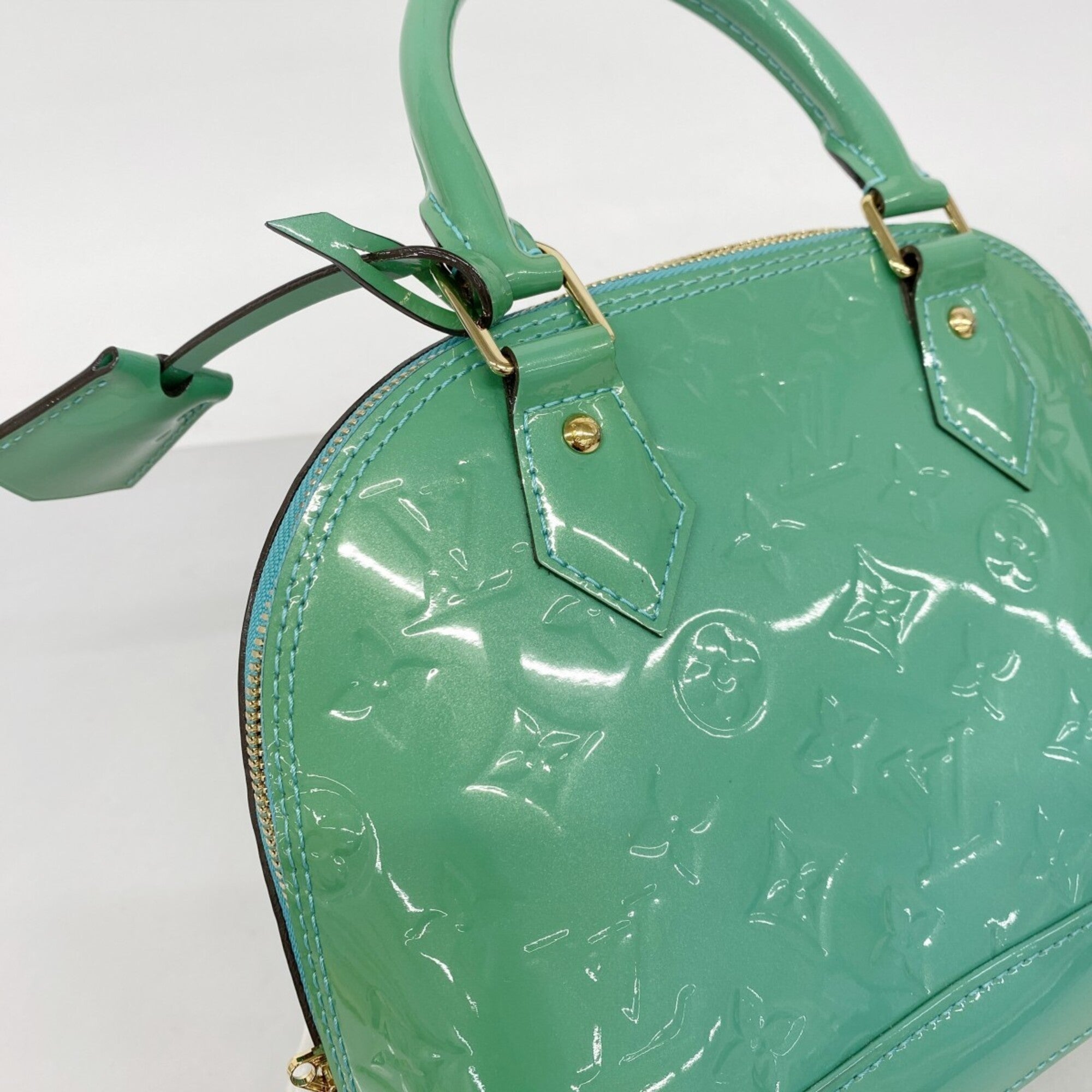 Louis Vuitton Blue Handbag (Pre-Owned)