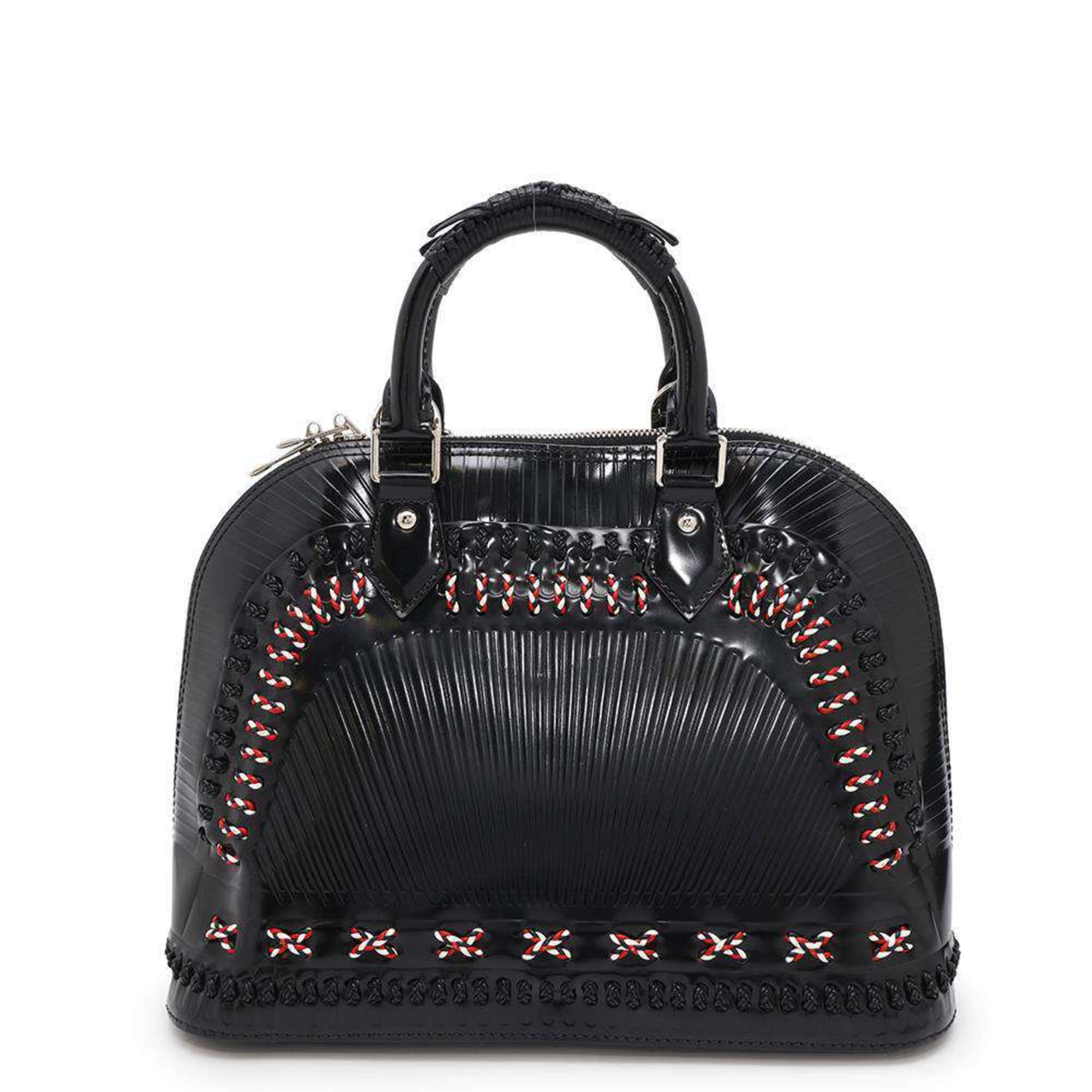 Louis Vuitton Black Noir Patent Leather Handbag (Pre-Owned)
