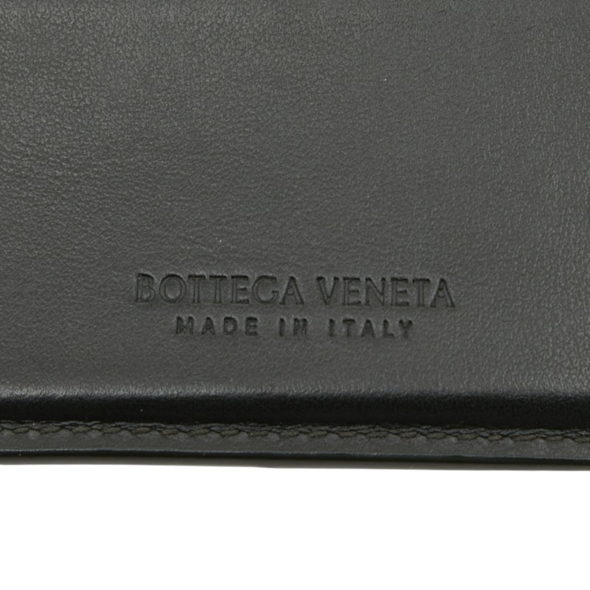 Bottega Veneta Khaki Leather Bill Wallet (Bi-Fold) (Pre-Owned)
