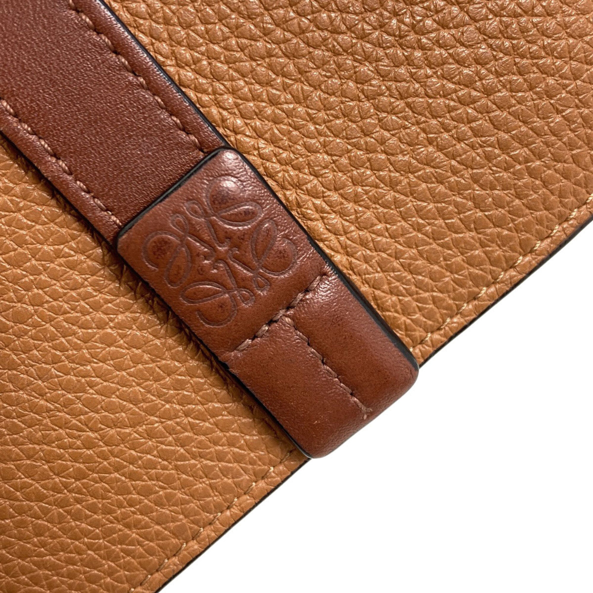 Loewe Brown Leather Wallet (Tri-Fold) (Pre-Owned)
