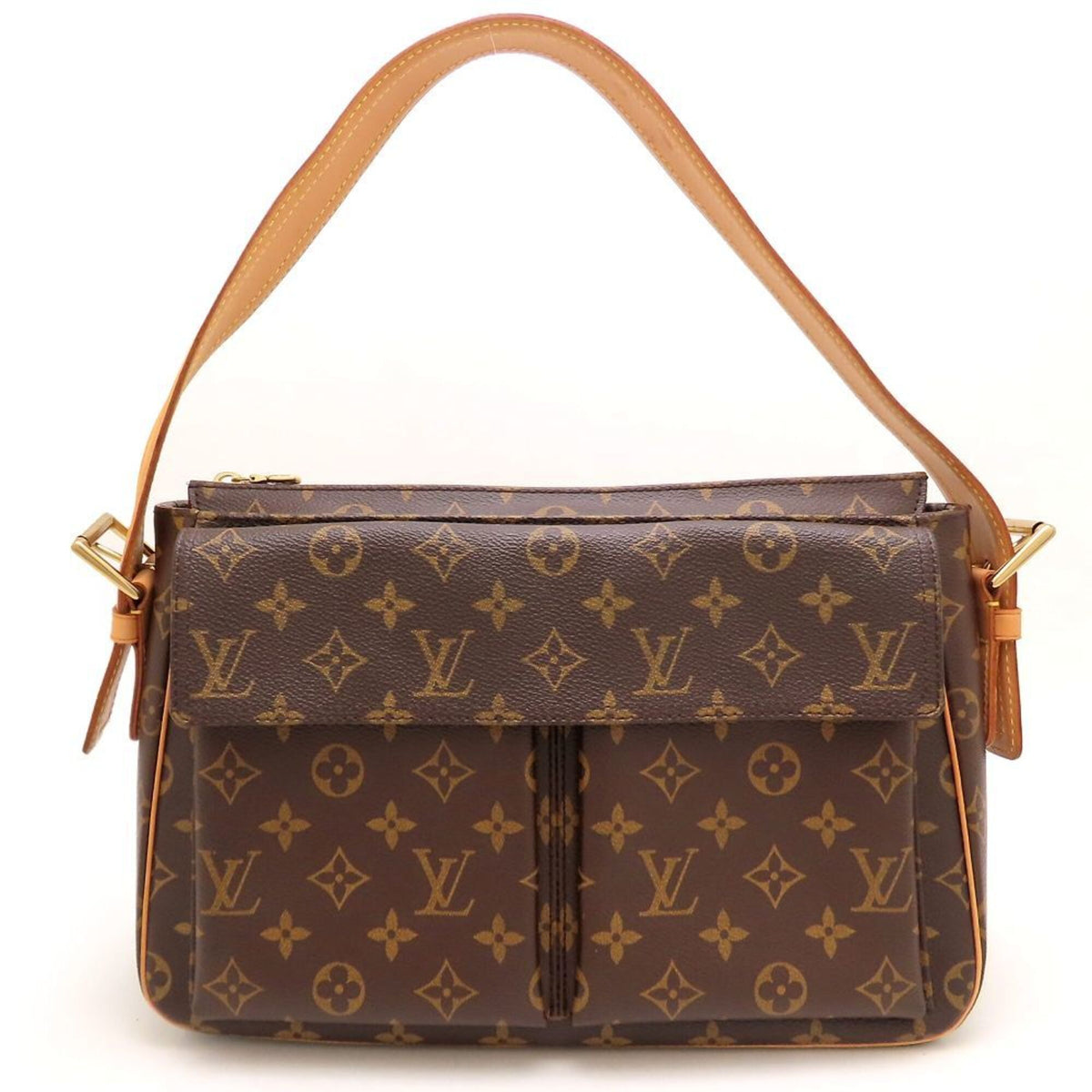 Louis Vuitton Monogram Brown Monogram Shoulder Bag (Pre-Owned)