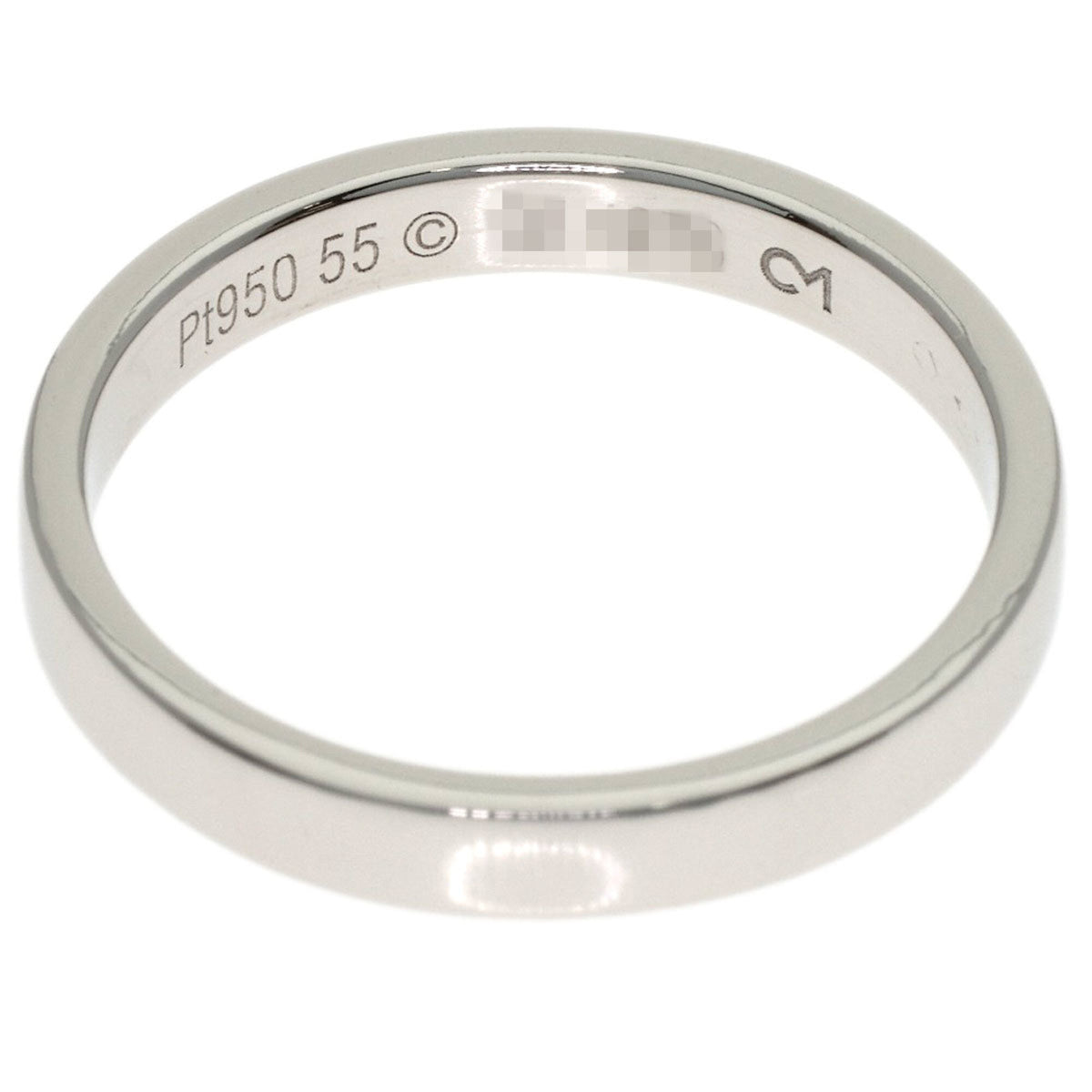 Cartier Platinum 950 Band Ring (Pre-Owned)