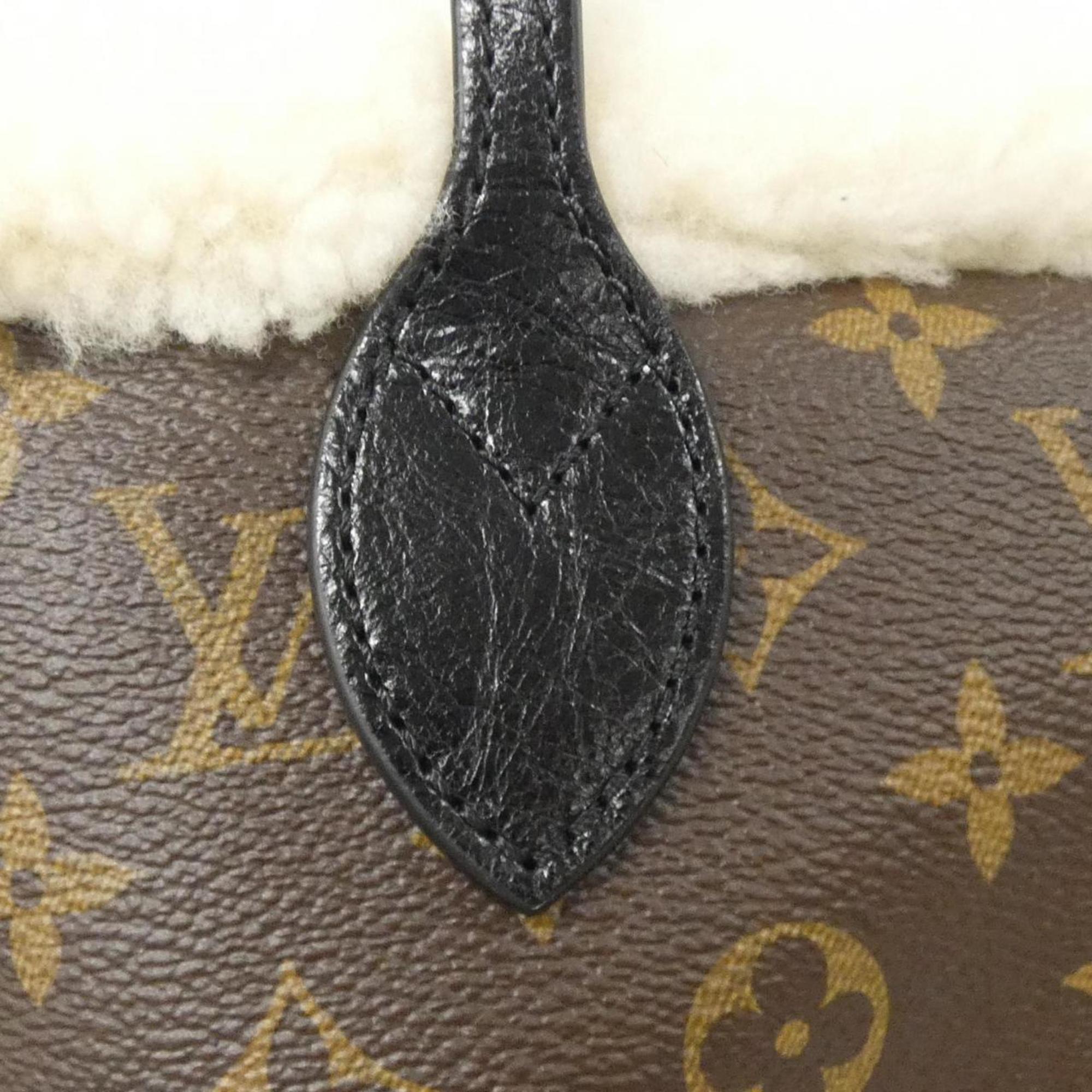 Louis Vuitton Marron Coated Canvas Handbag (Pre-Owned)