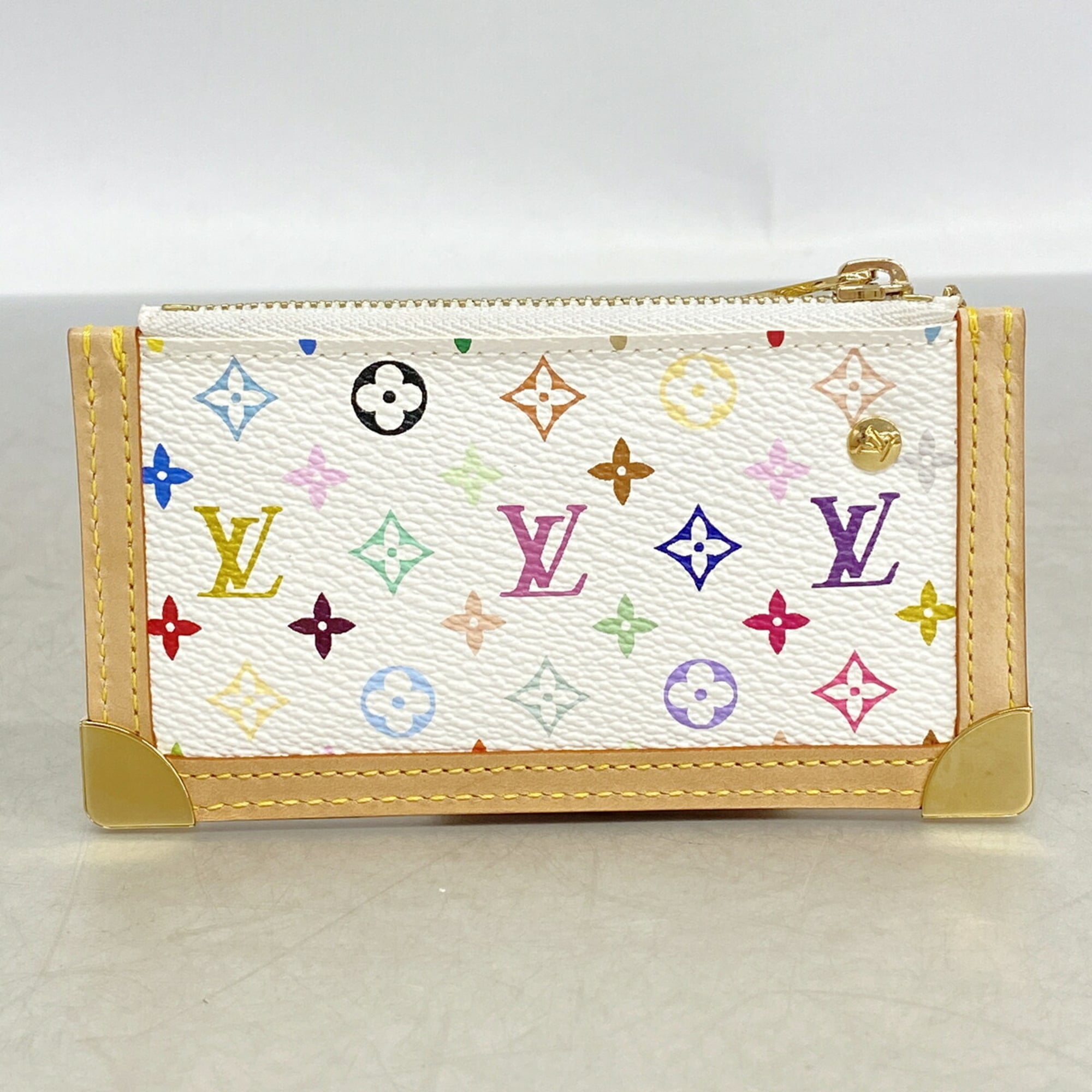 Louis Vuitton Blanc Coin Purse/Coin Case (Pre-Owned)