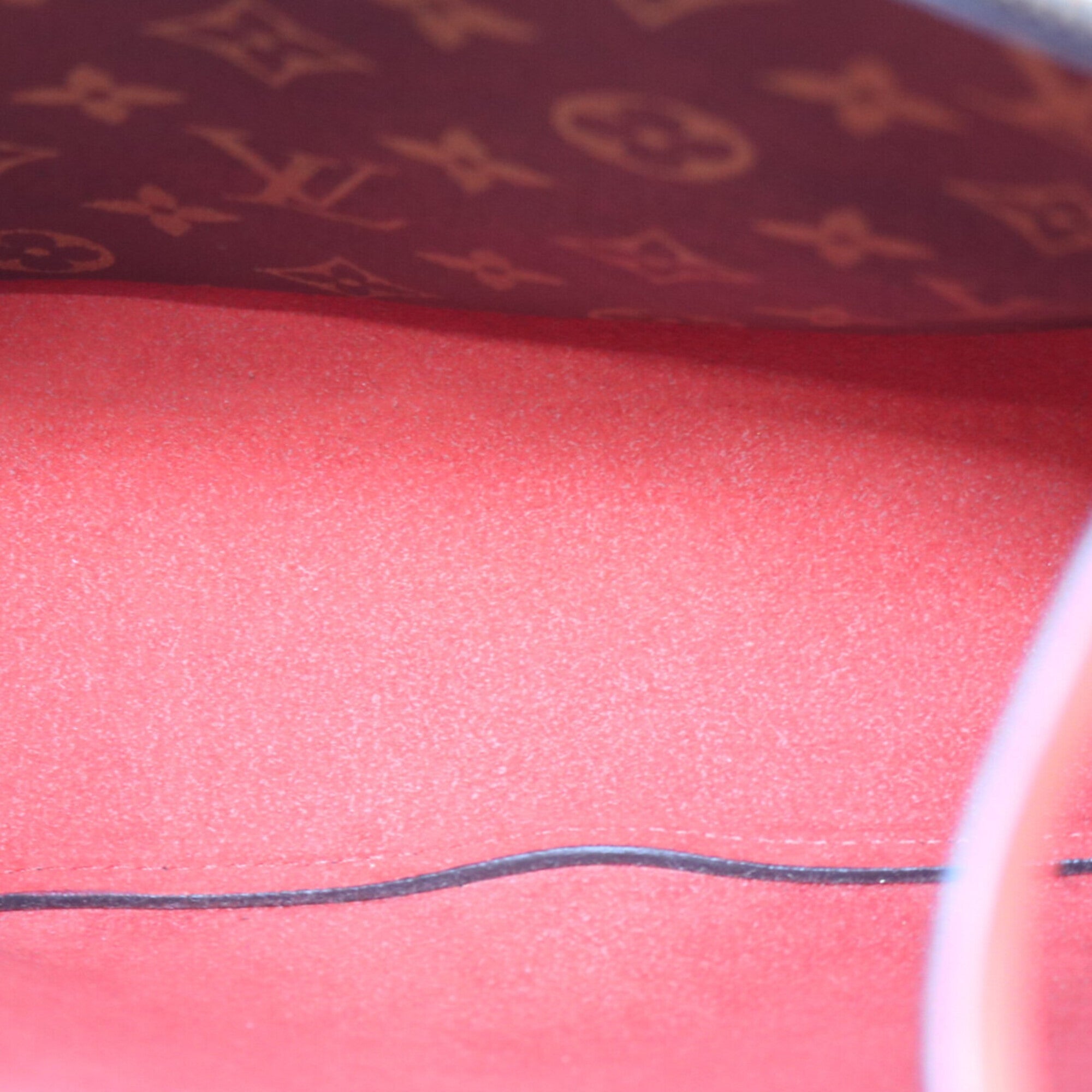 Louis Vuitton Coquelicots Red Color Monogram Shoulder Bag (Pre-Owned)