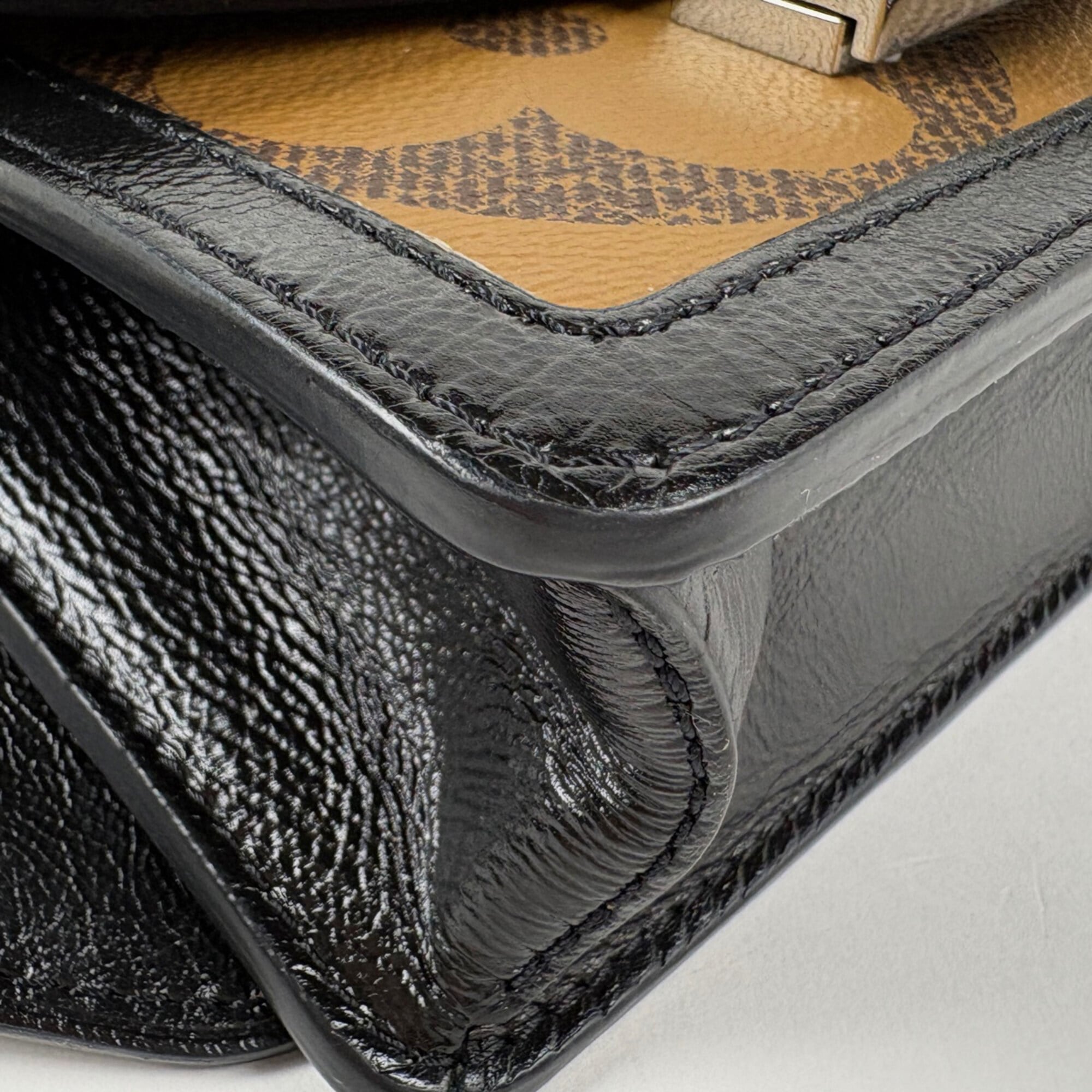 Louis Vuitton Black Brown Noir Monogram Reverse Fanny Pack (Pre-Owned)