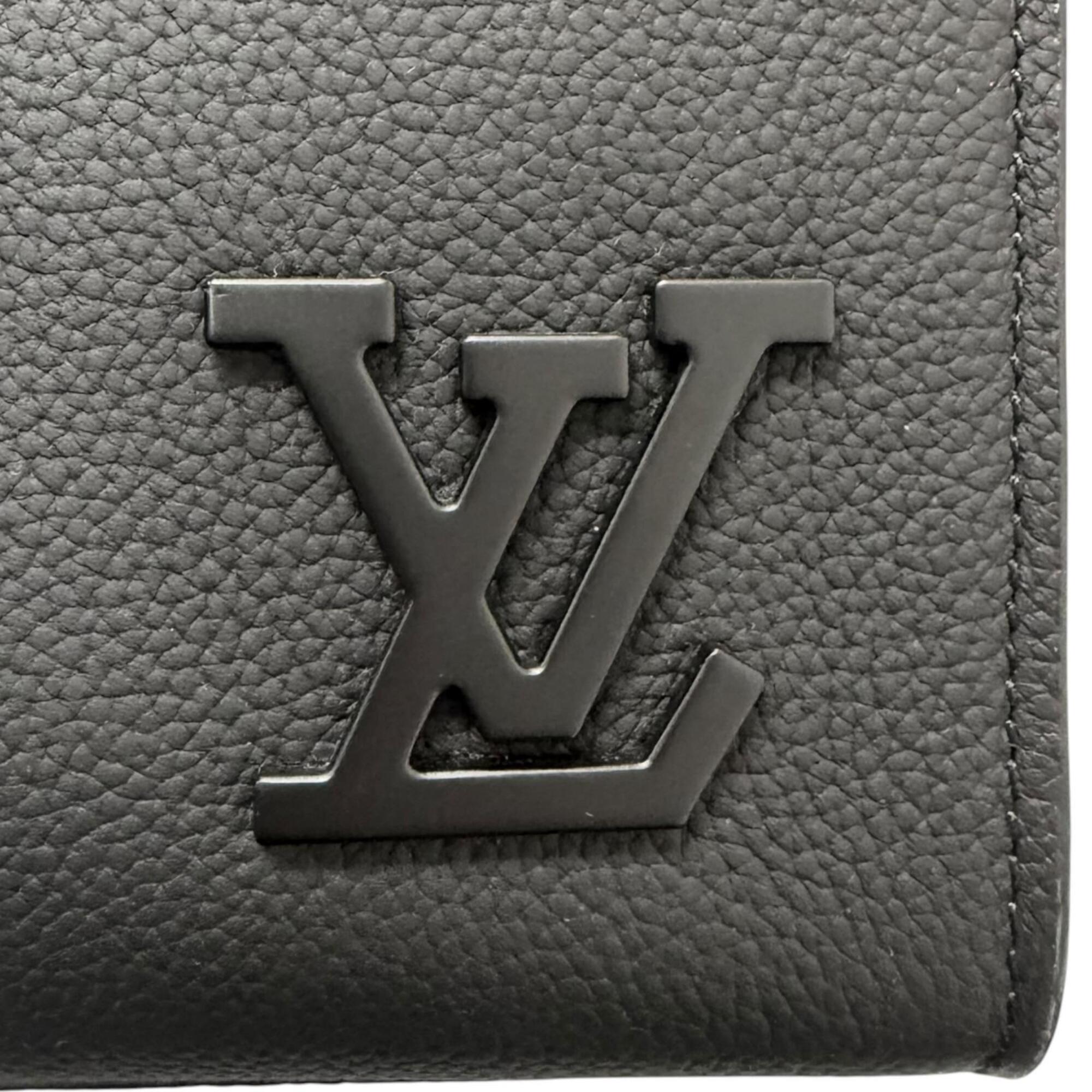 Louis Vuitton Black Leather Tote Bag (Pre-Owned)