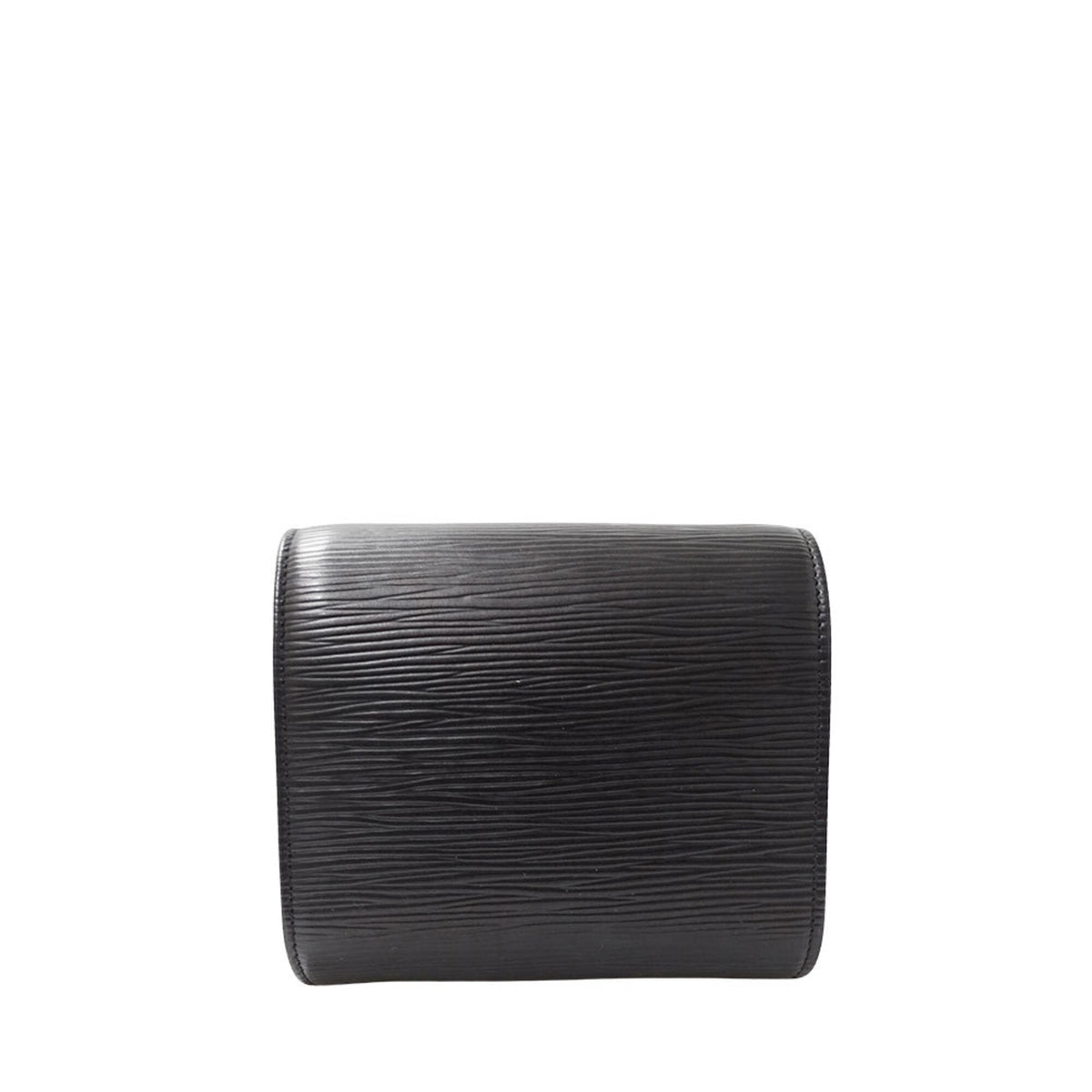 Louis Vuitton Black Noir Epi Leather Shoulder Bag (Pre-Owned)