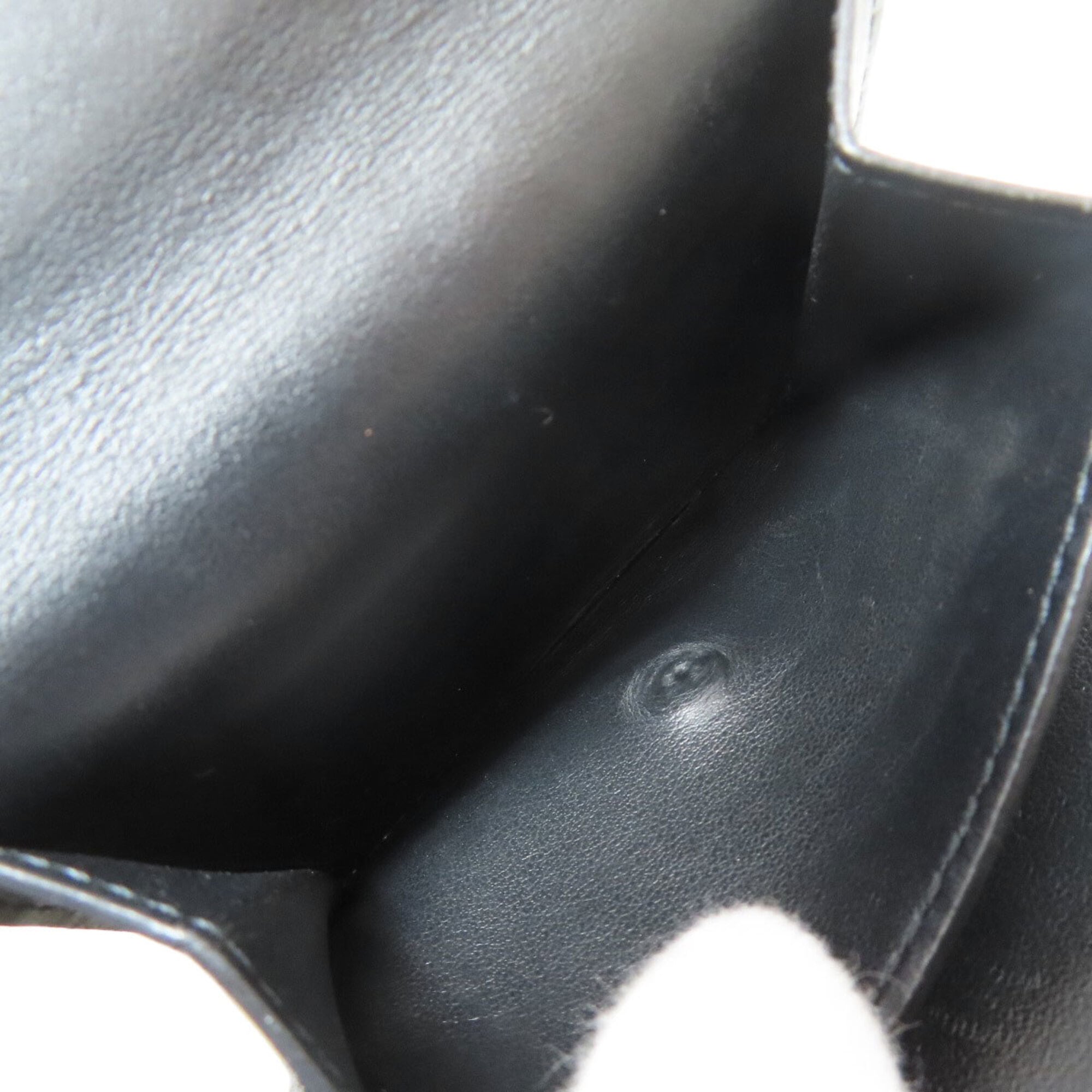 Celine Black Leather Wallet (Tri-Fold) (Pre-Owned)