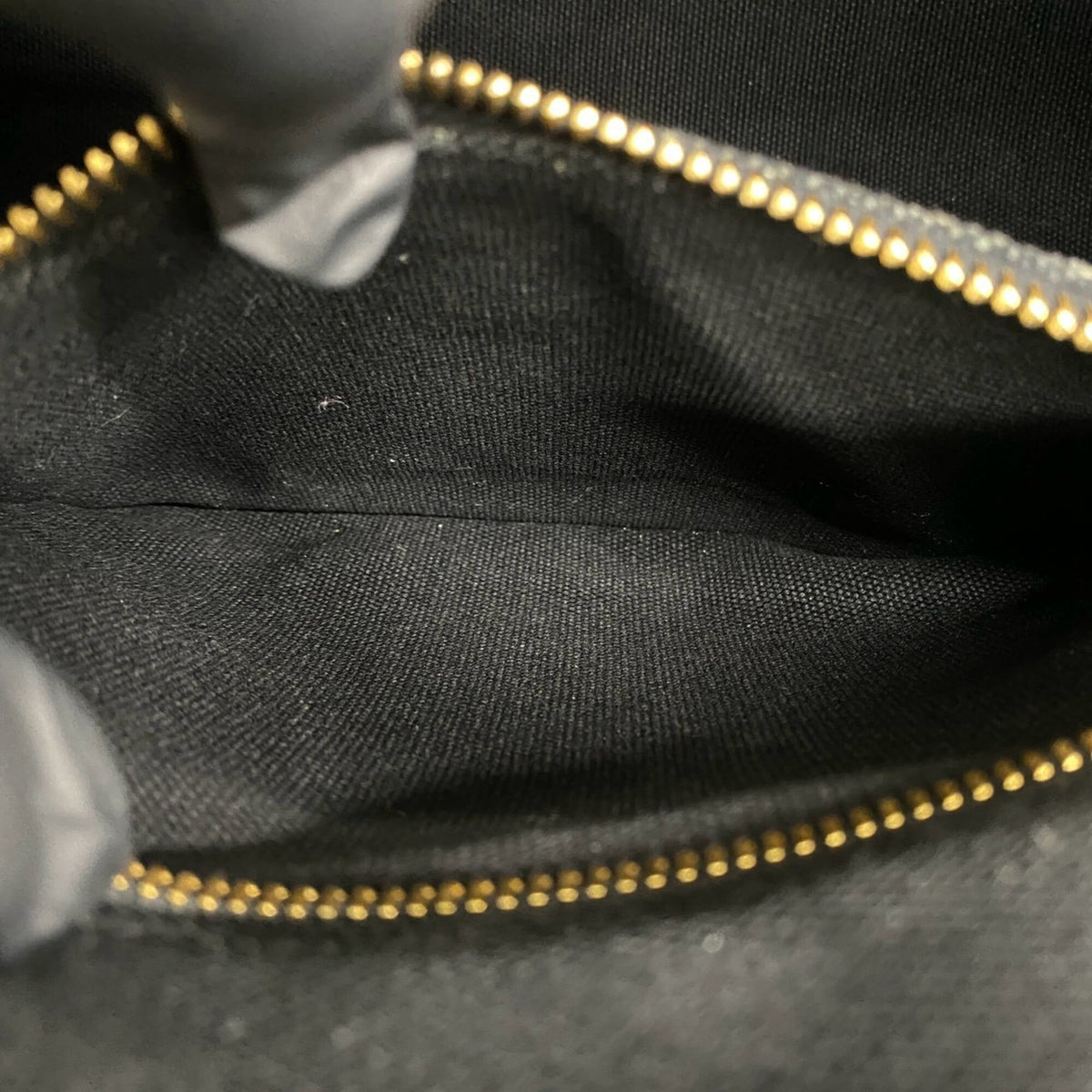 Prada Black Canvas Handbag Shoulder Bag Tote Bag (Pre-Owned)