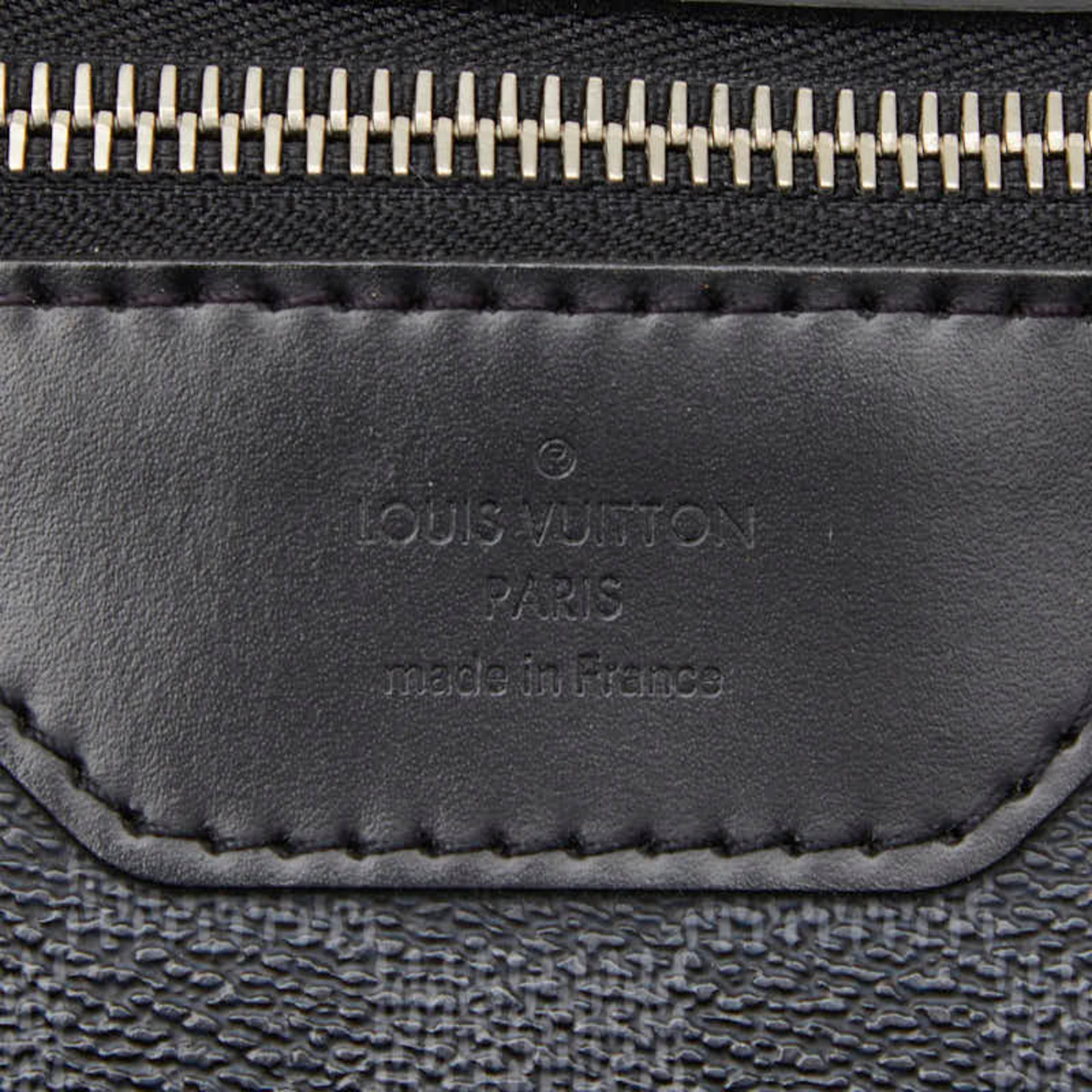 Louis Vuitton Black Pvc Leather Shoulder Bag (Pre-Owned)
