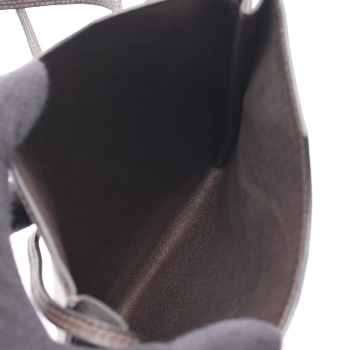 Hermes Brown Barenia Leather Leather Shoulder Bag (Pre-Owned)