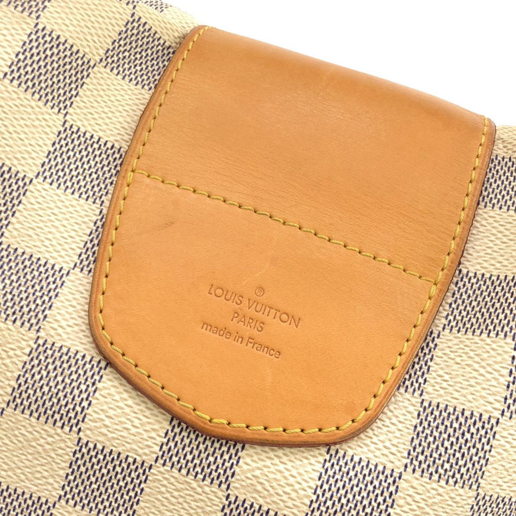 Louis Vuitton Azur Coated Canvas Shoulder Bag (Pre-Owned)