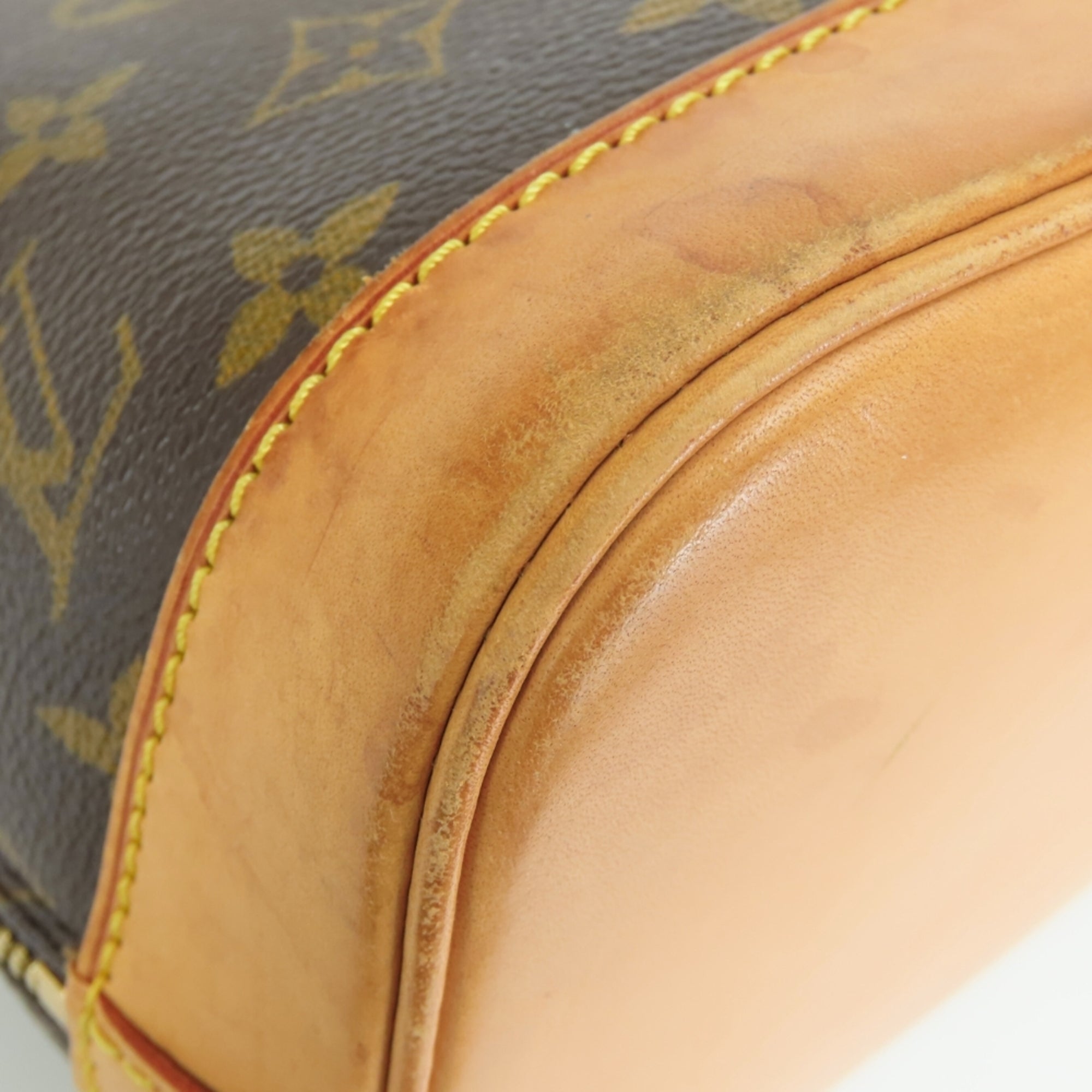 Louis Vuitton Monogram Brown Monogram Leather Handbag (Pre-Owned)
