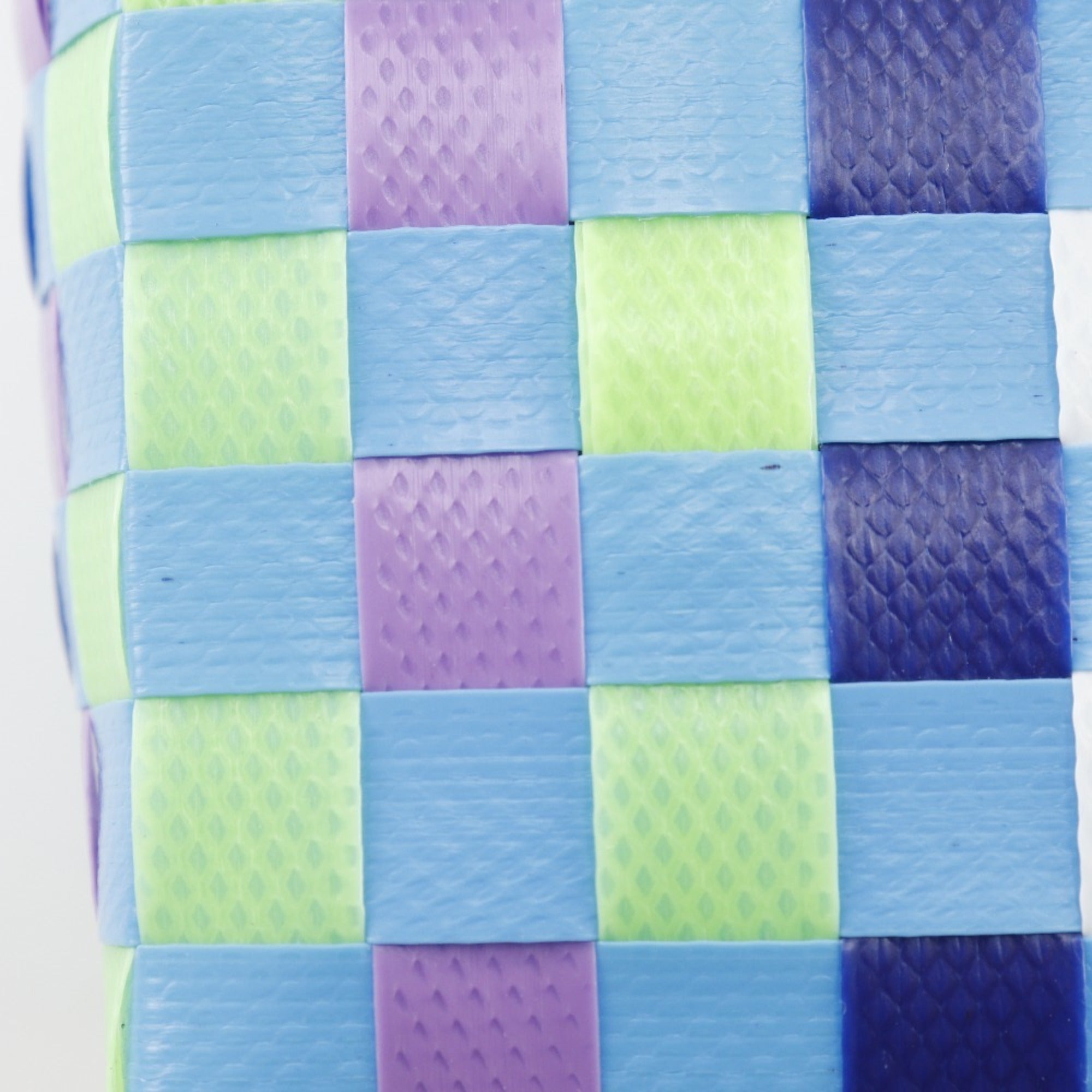 Marni Blue Multi-Color Polypropylene Basket Handbag (Pre-Owned)