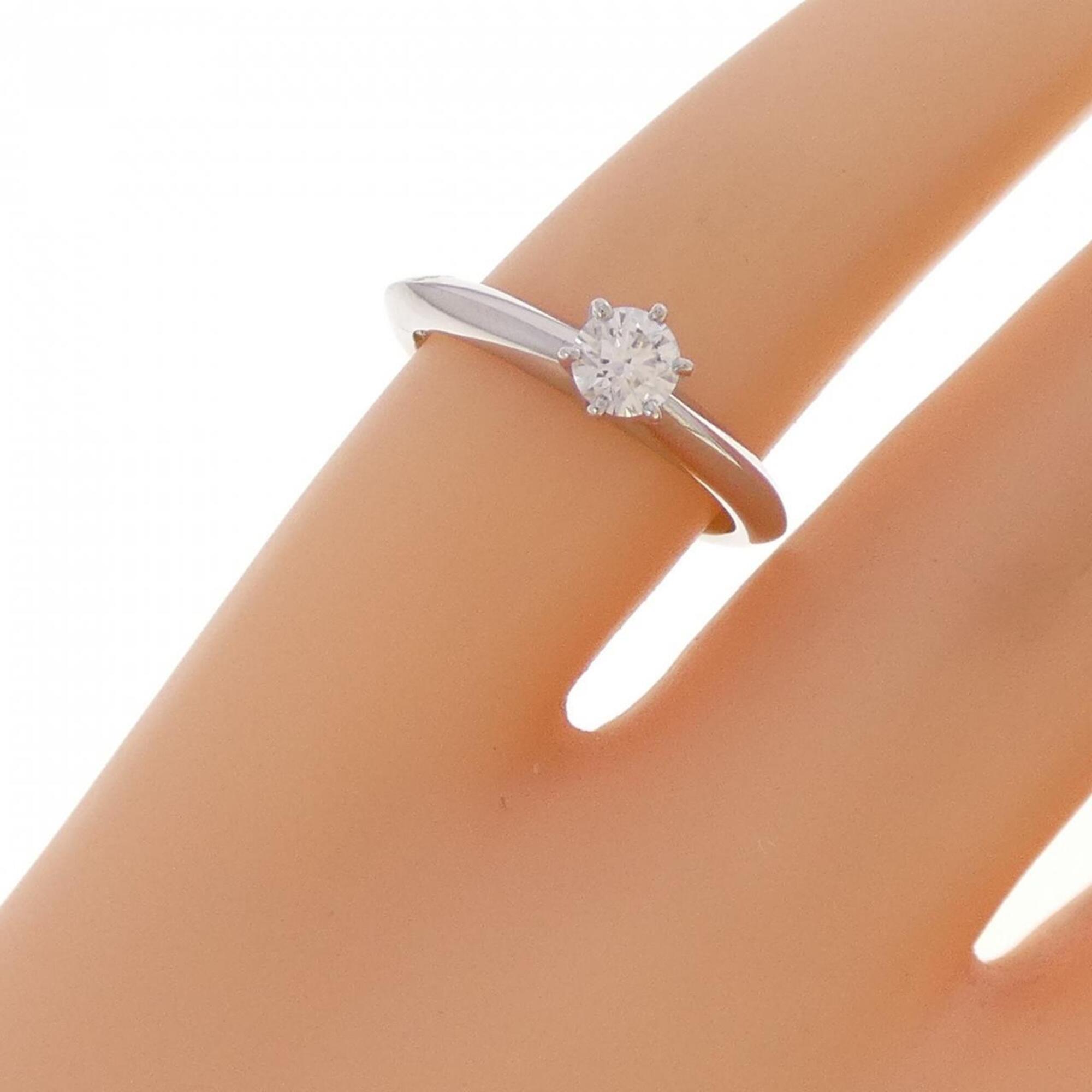 Tiffany Platinum Platinum 950 Band Ring (Pre-Owned)