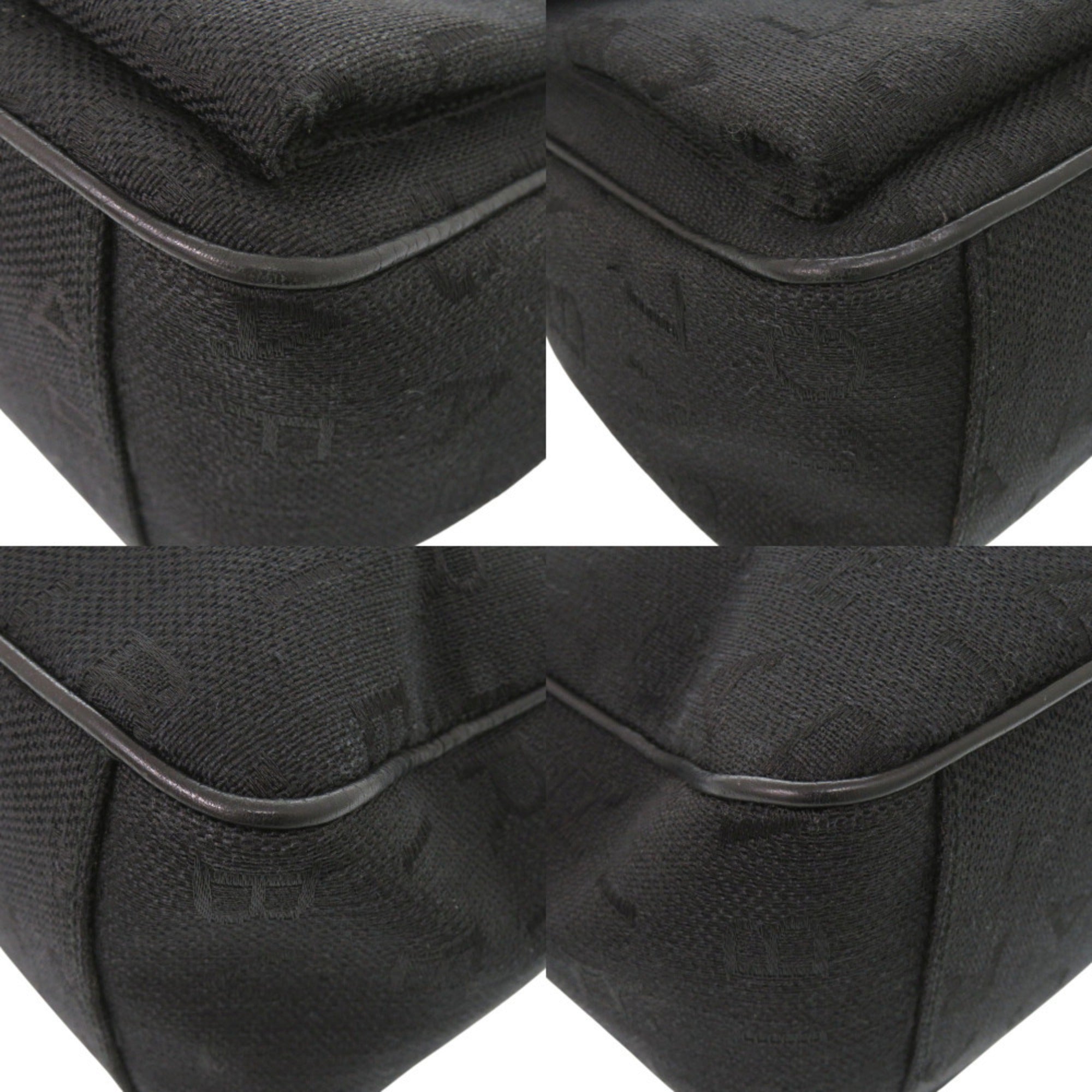 Bvlgari Black Canvas Shoulder Bag (Pre-Owned)