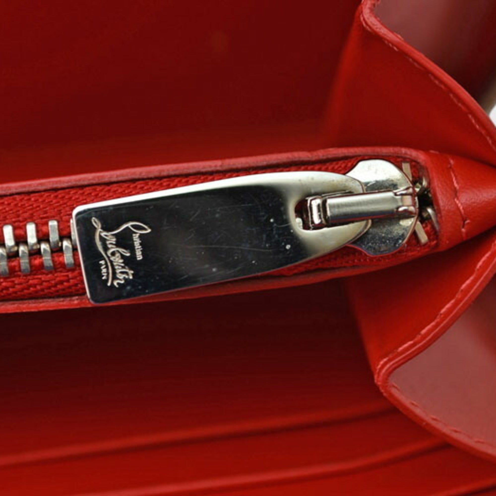 Christian Louboutin Leather Long Wallet (Bi-Fold) (Pre-Owned)