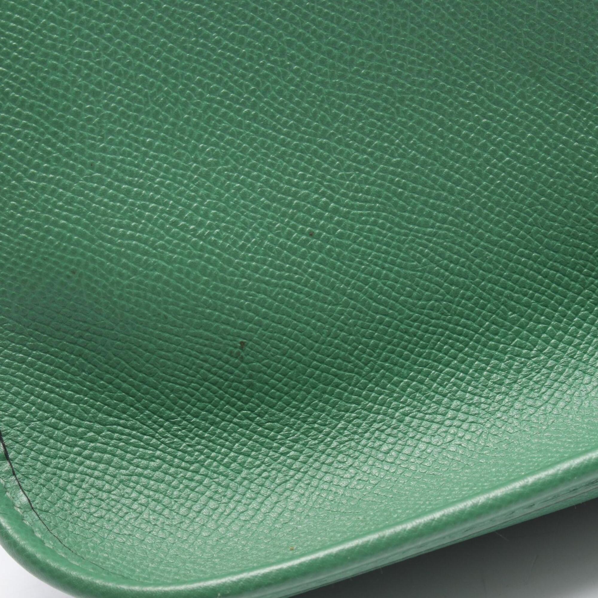 Hermes Green Courchevel Leather Shoulder Bag (Pre-Owned)