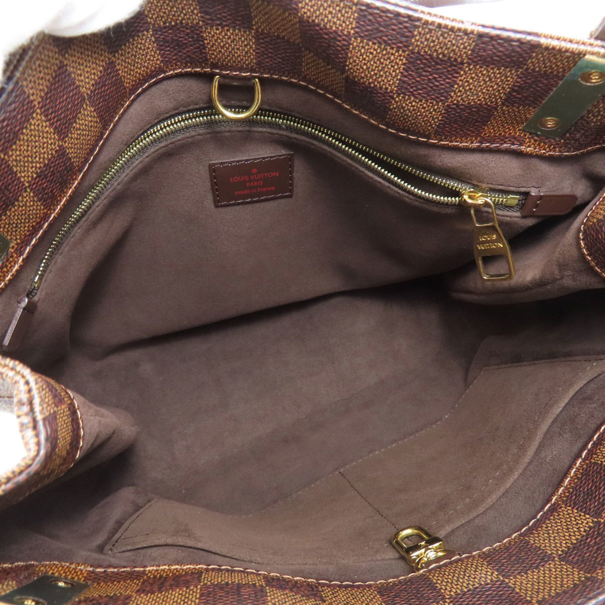 Louis Vuitton Ebene Damier Canvas Tote Bag (Pre-Owned)