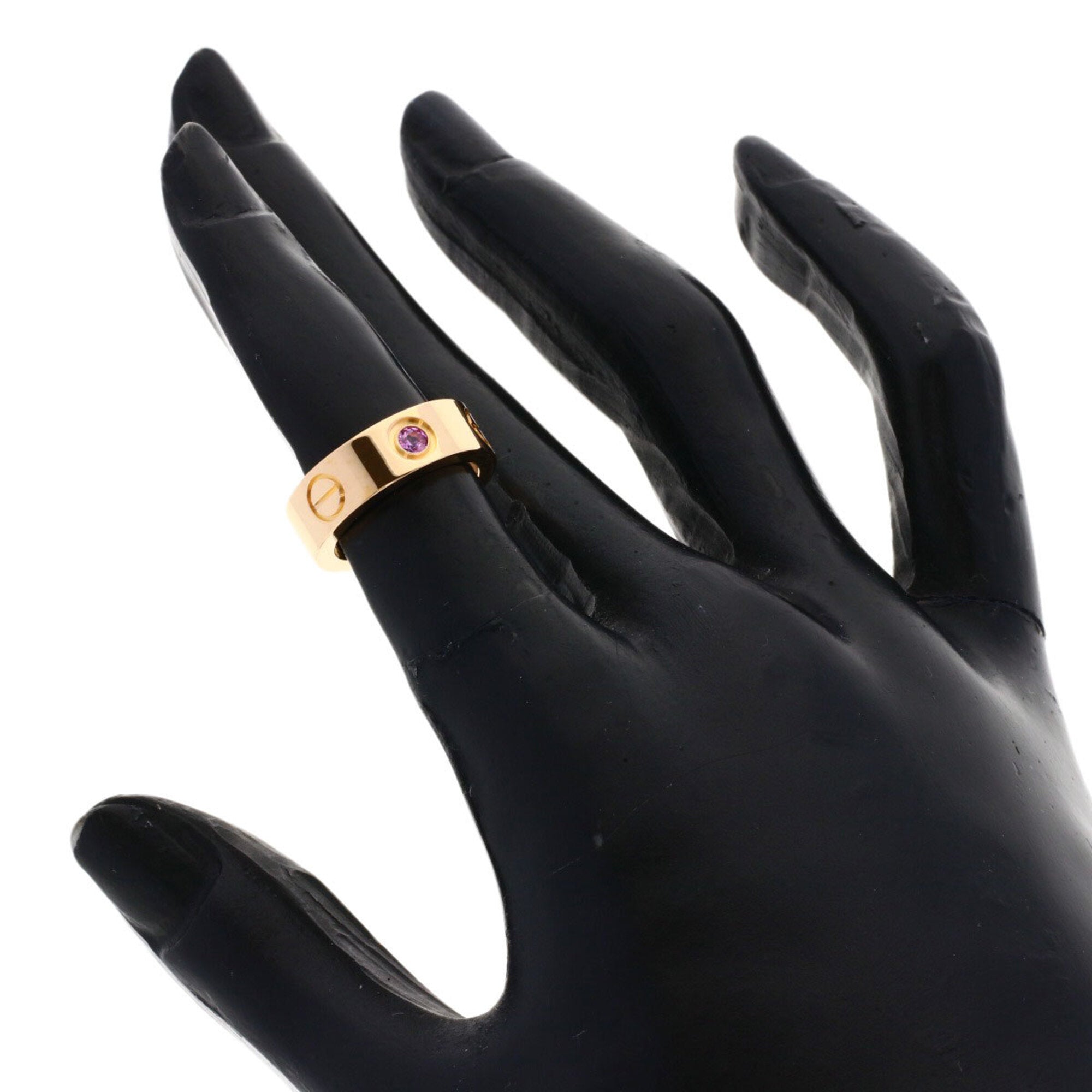 Cartier Love Pink Band Ring (Pre-Owned)