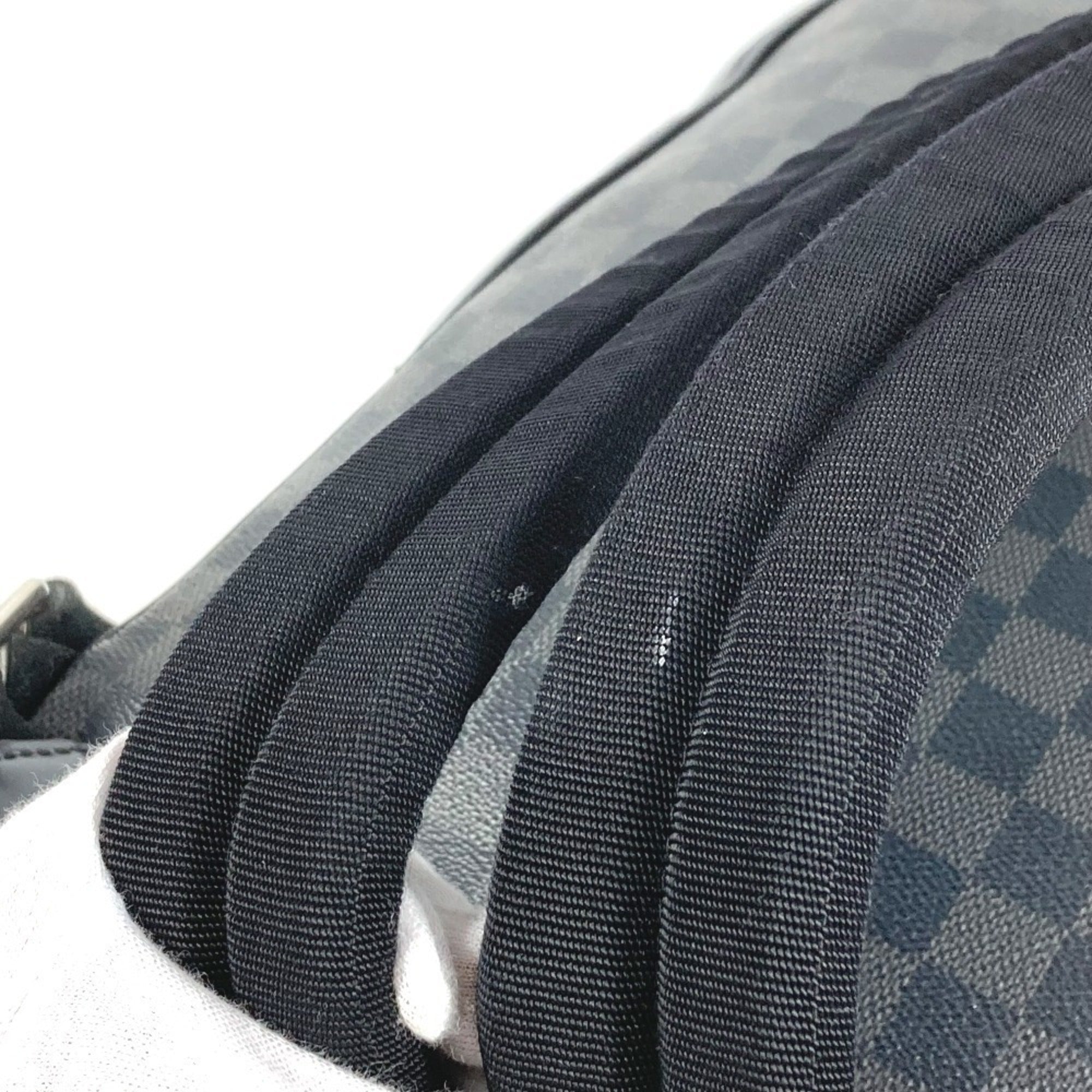 Louis Vuitton Black Damier Graphite Backpack (Pre-Owned)