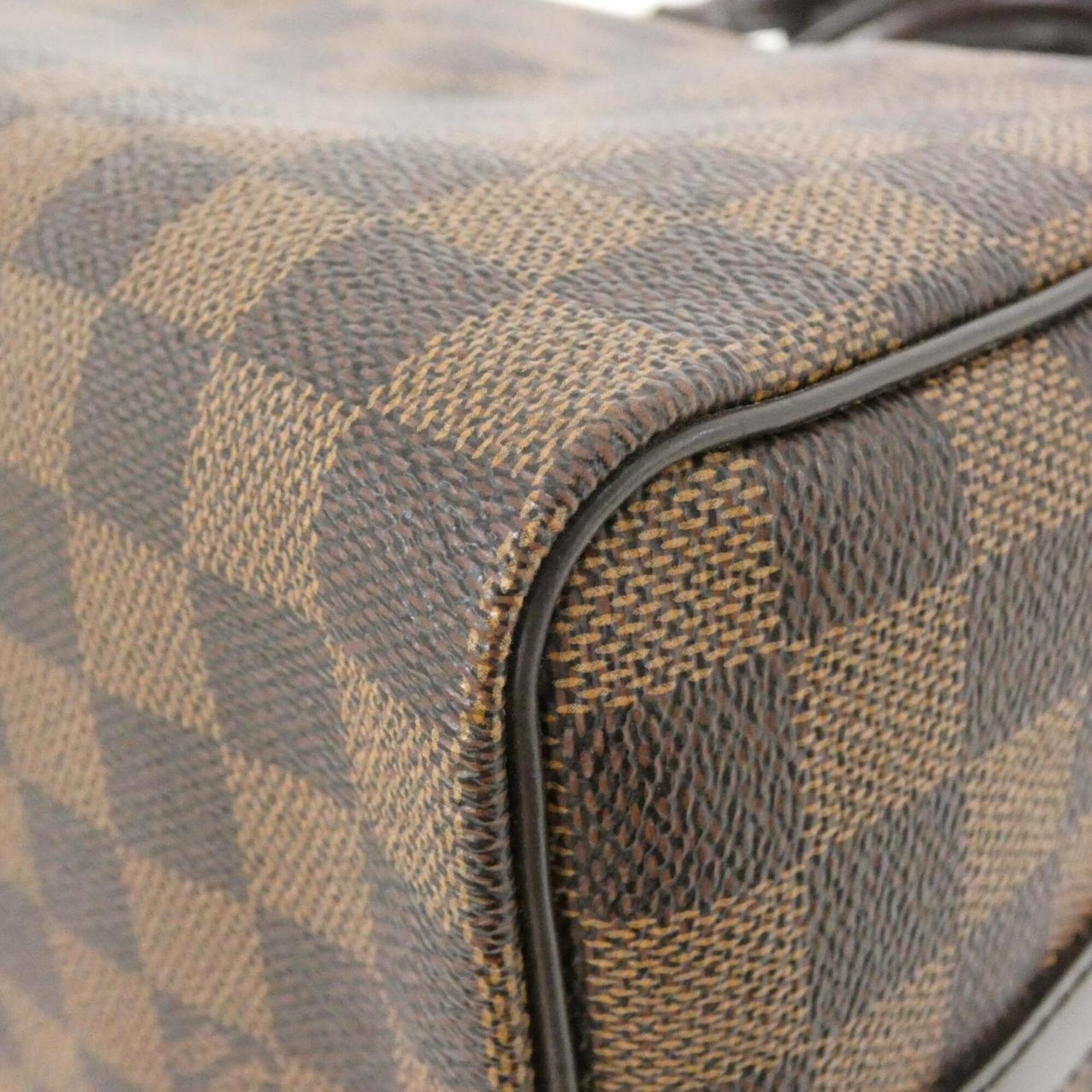 Louis Vuitton Ebene Coated Canvas Boston Bag (Pre-Owned)