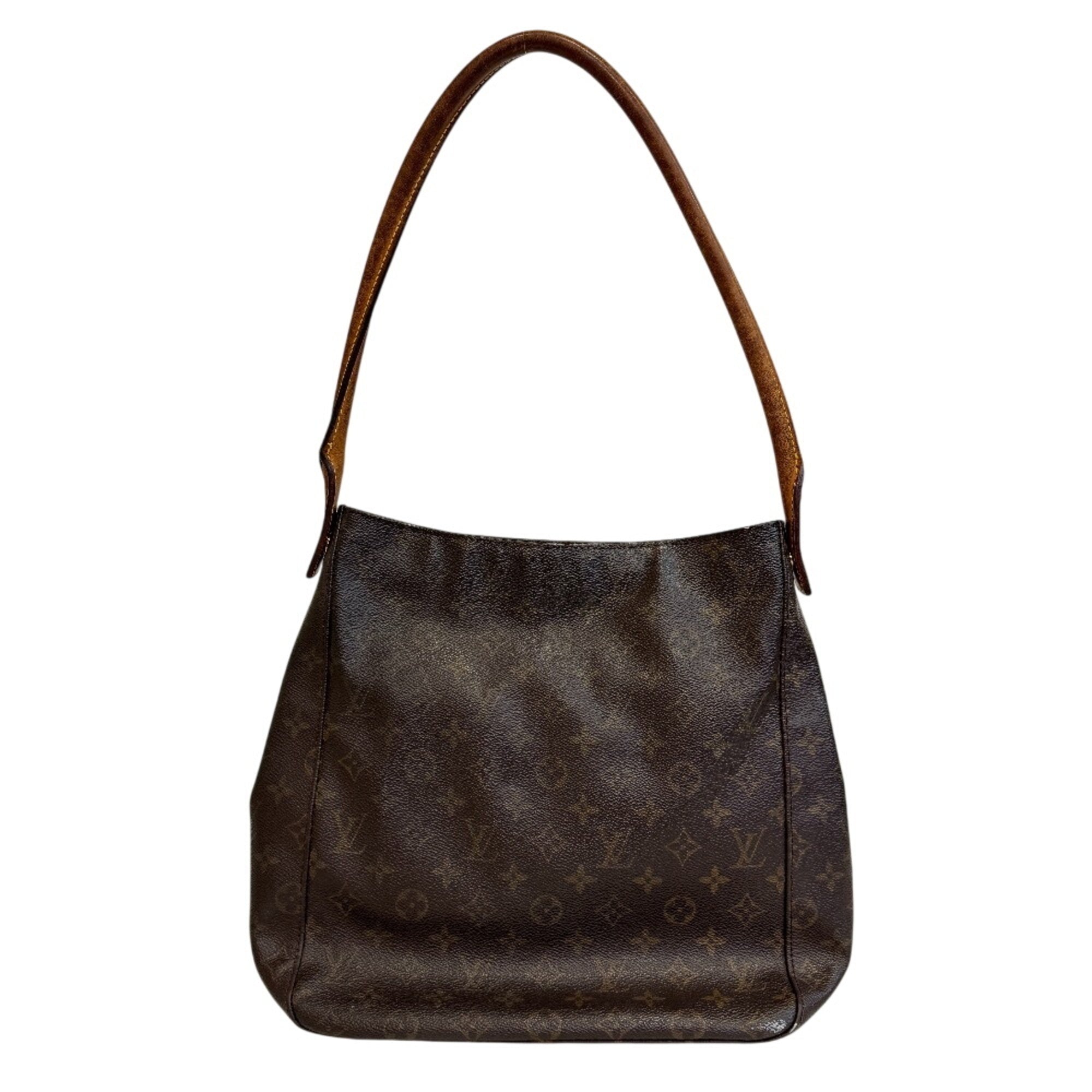 Louis Vuitton Brown Monogram Leather Pvc Handbag (Pre-Owned)