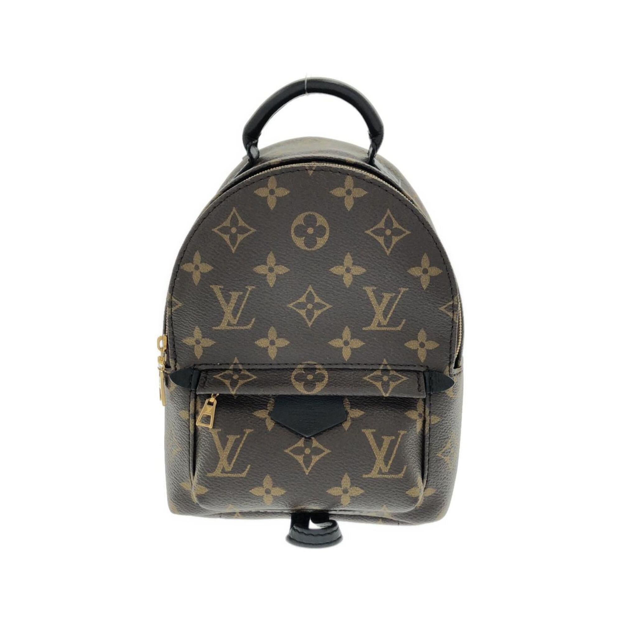Louis Vuitton Brown Coated Canvas Backpack (Pre-Owned)