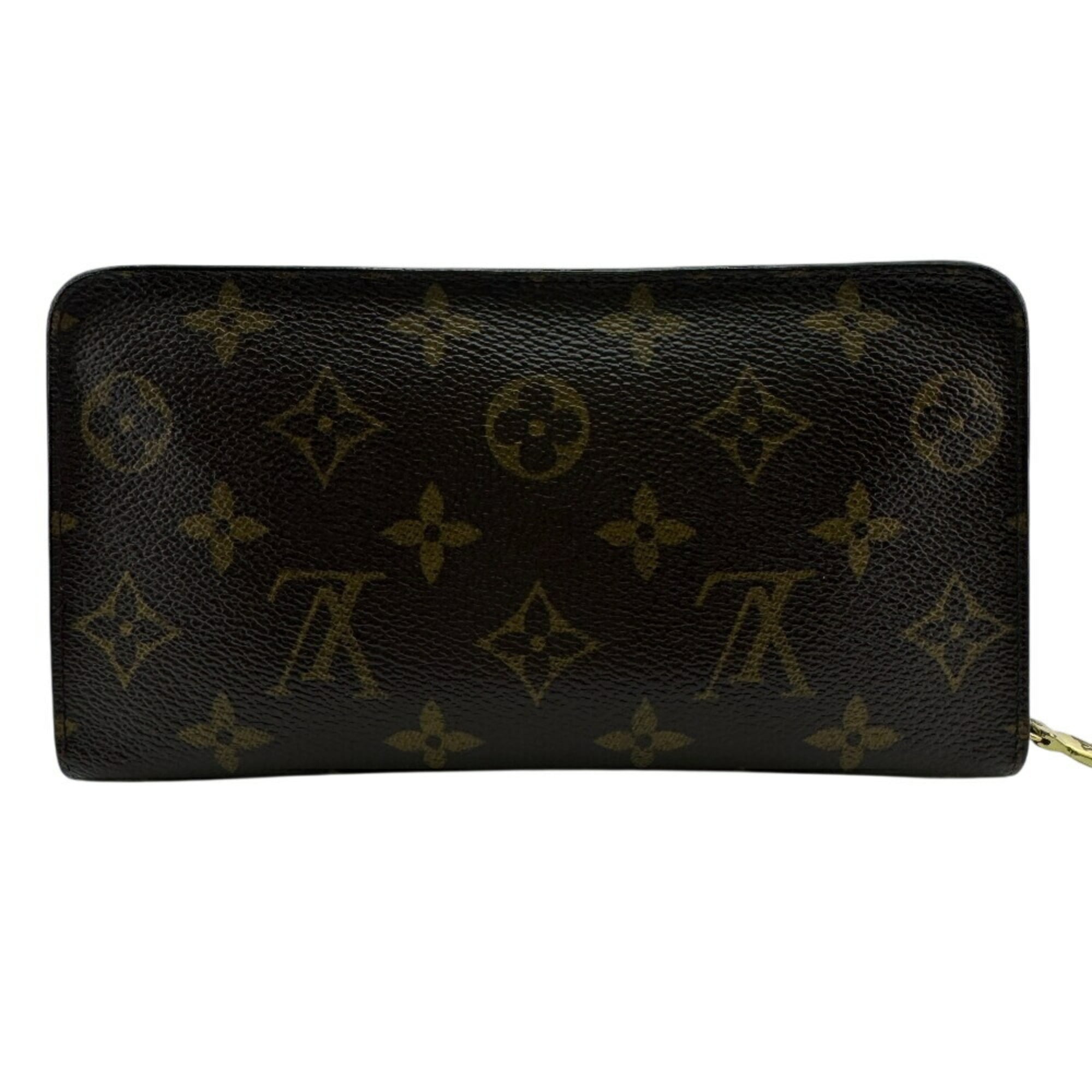 Louis Vuitton Brown Monogram Monogram Long Wallet (Bi-Fold) (Pre-Owned)