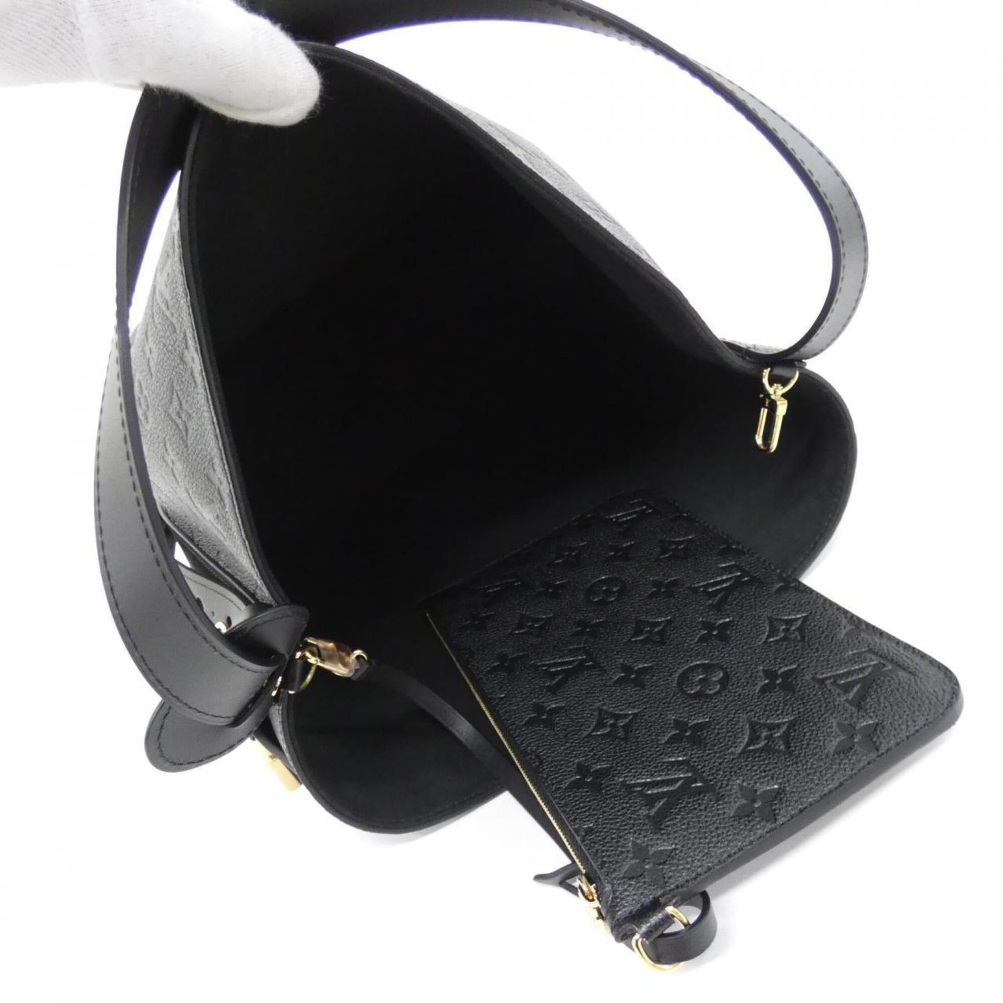 Louis Vuitton Monogram Empreinte Black Leather Shoulder Bag (Pre-Owned)