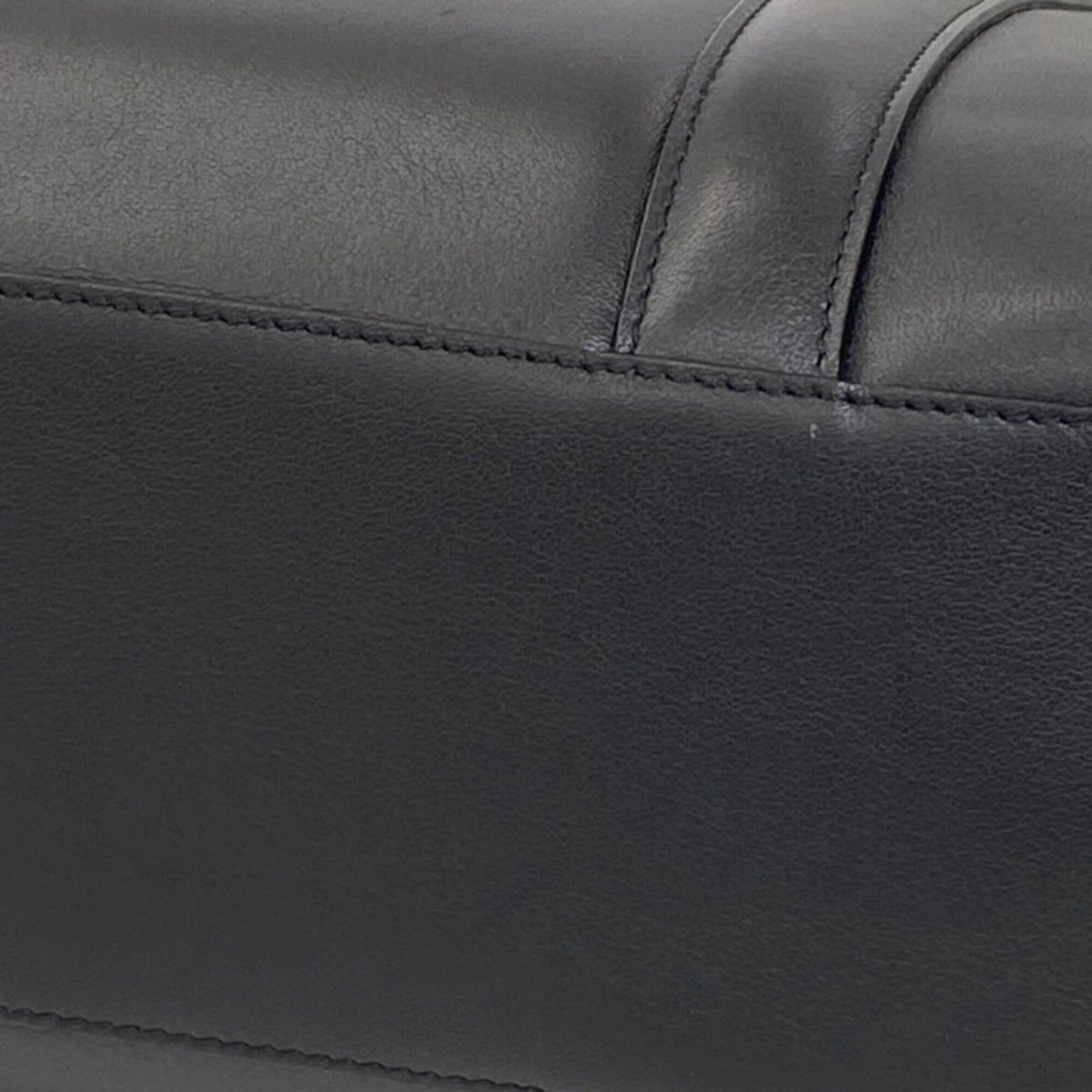 Cartier Black Leather Tote Bag (Pre-Owned)