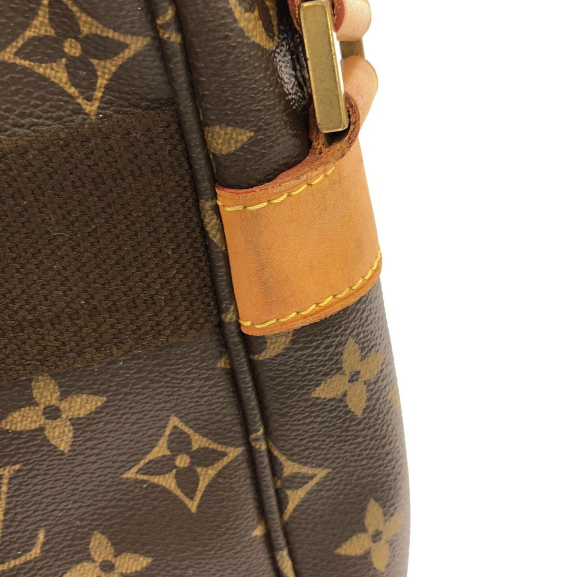 Louis Vuitton Monogram Marron Coated Canvas Handbag (Pre-Owned)