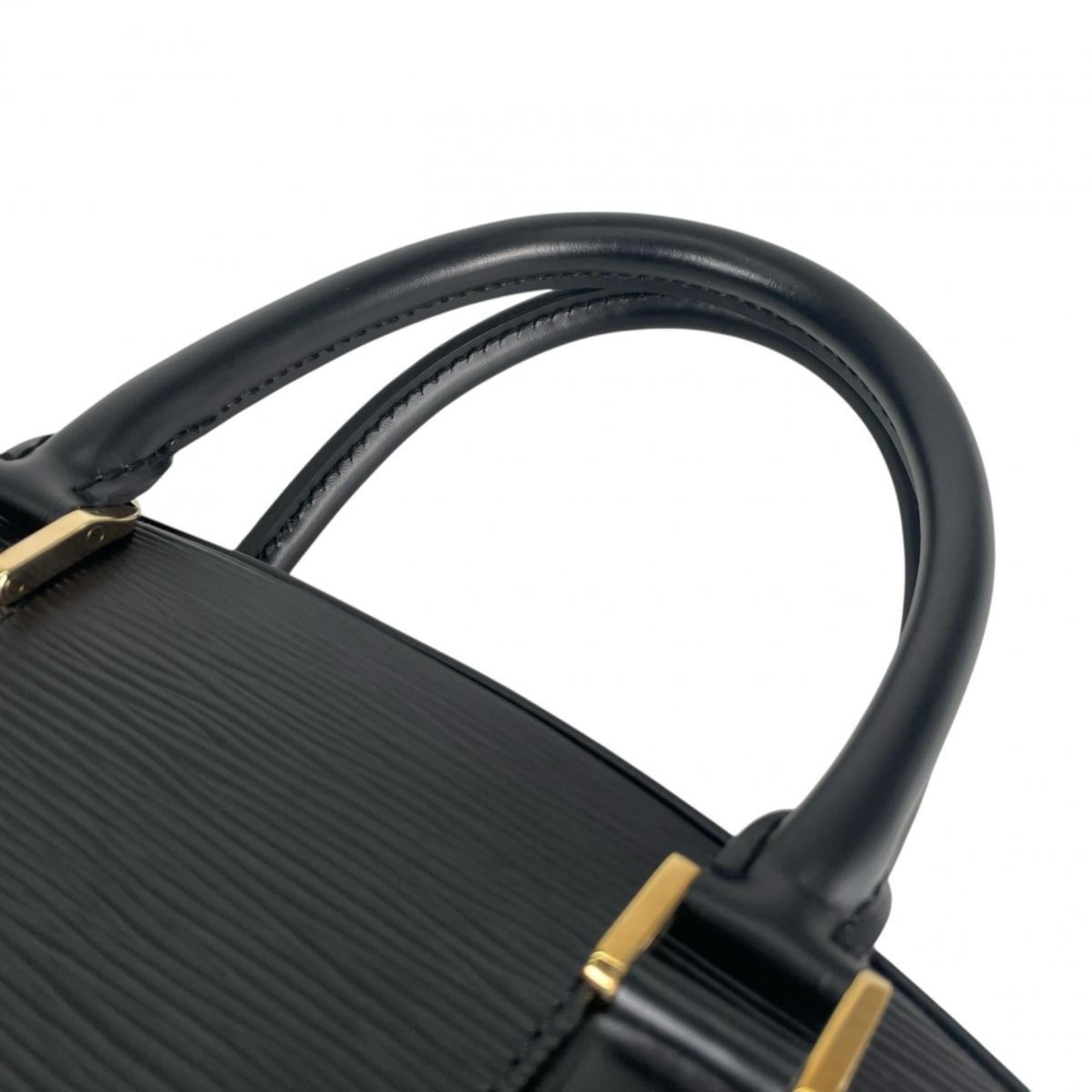 Louis Vuitton Black Noir Epi Leather Handbag (Pre-Owned)