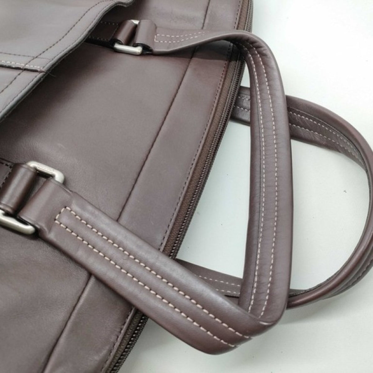Coach Legacy Dark Brown Leather Briefcase (Pre-Owned)