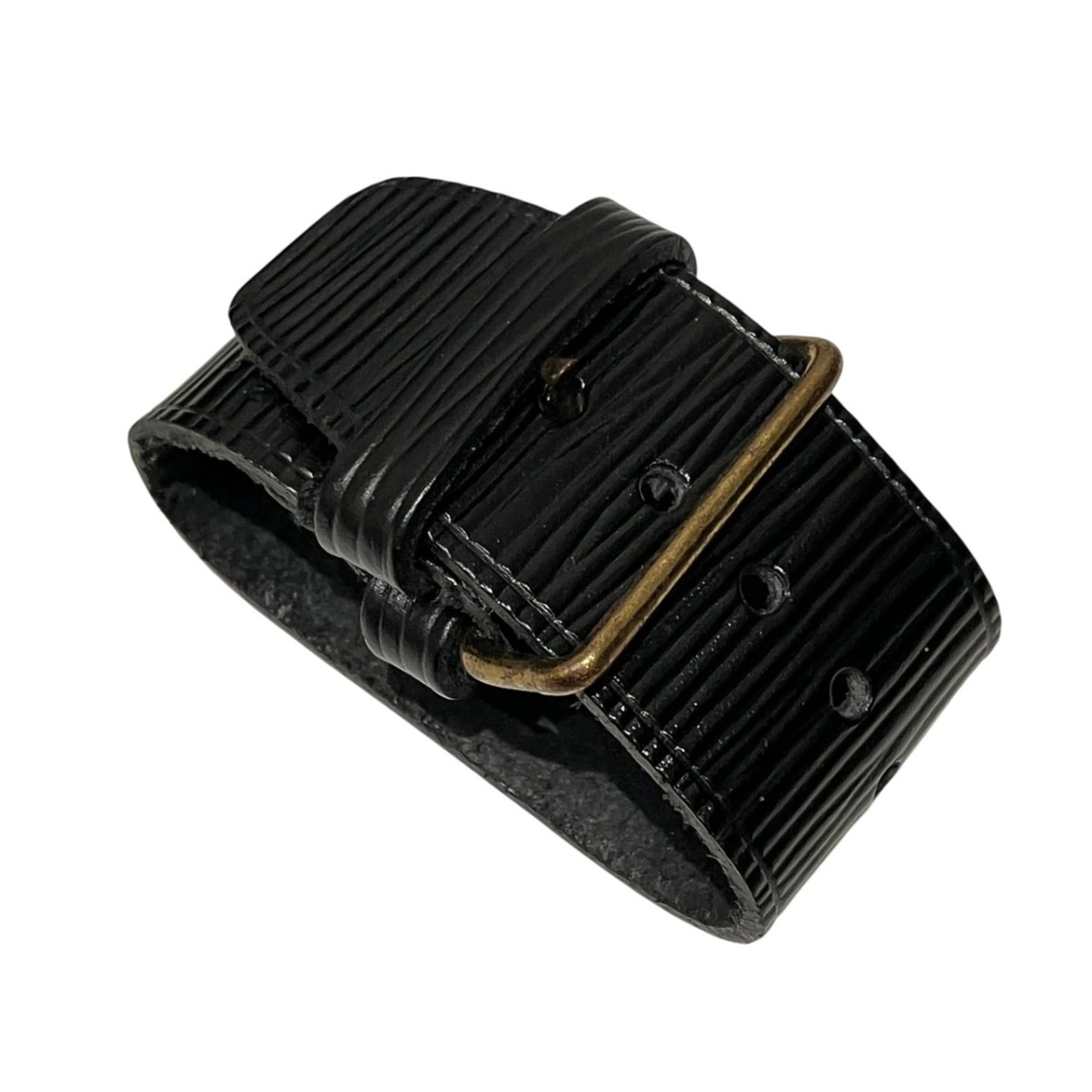 Louis Vuitton Epi Black Epi Leather Boston Bag (Pre-Owned)