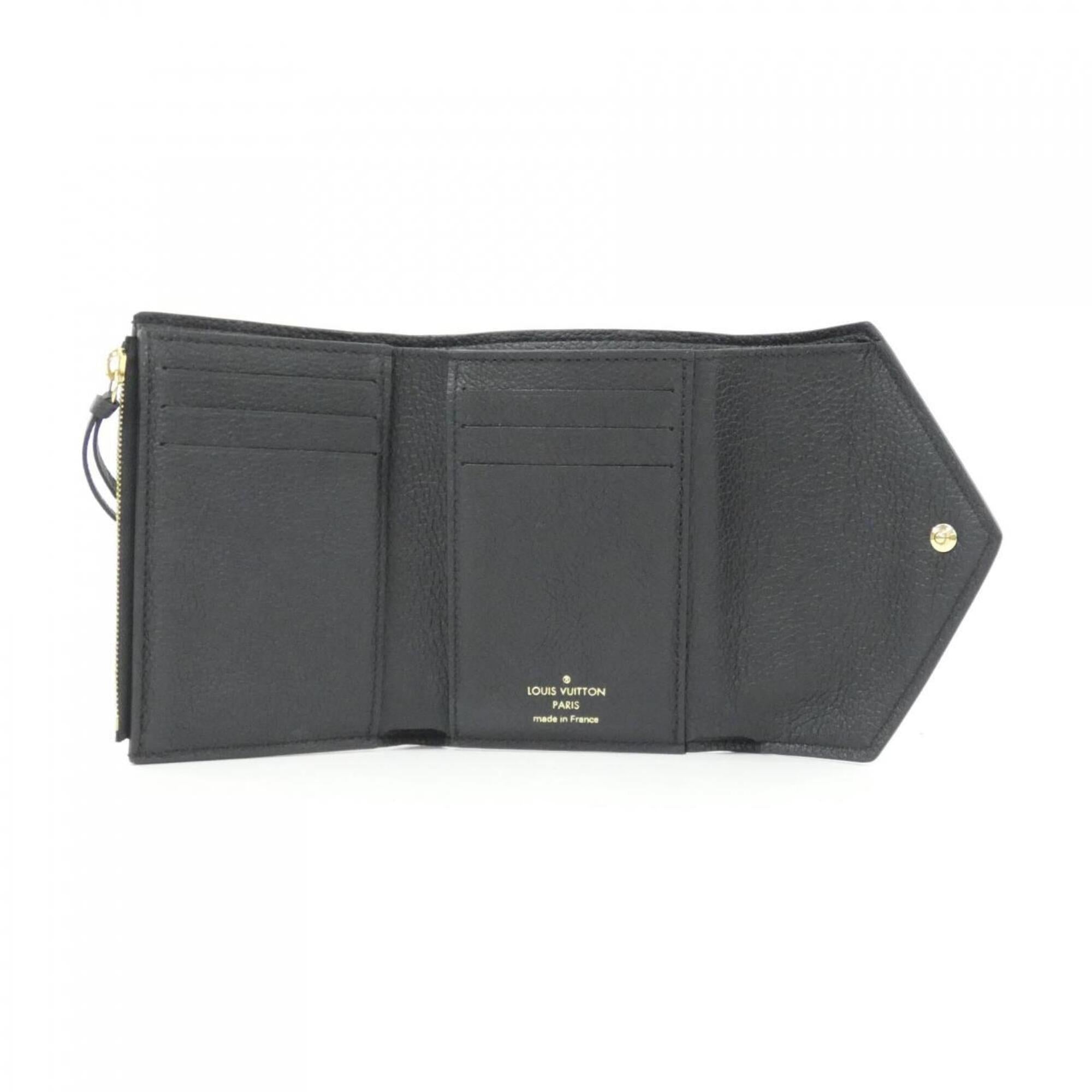 Louis Vuitton Monogram Empreinte Black Monogram Empreinte Wallet (Tri-Fold) (Pre-Owned)
