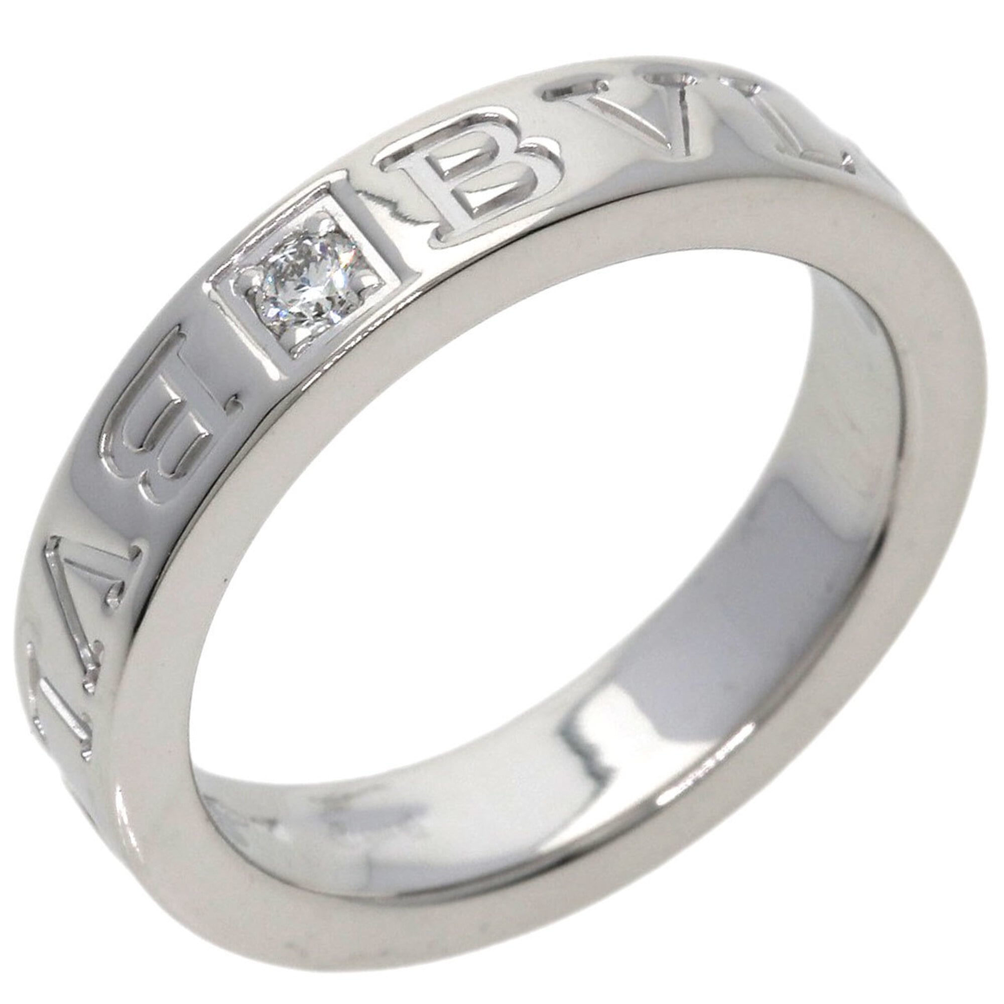 Bvlgari White Gold (18K) Band Ring (Pre-Owned)