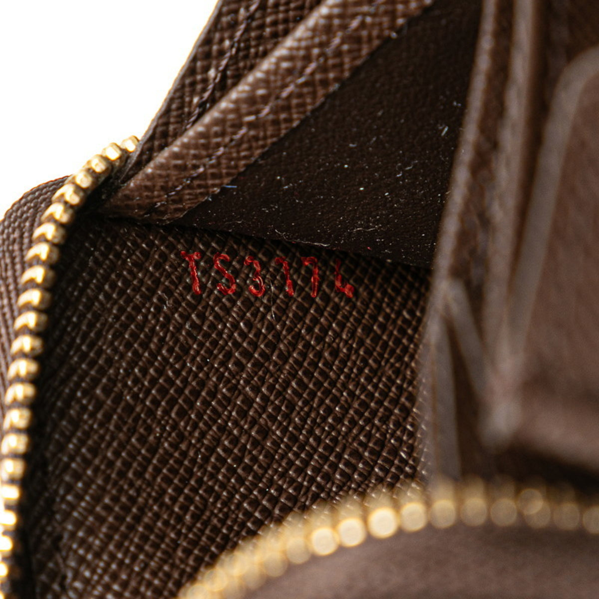 Louis Vuitton Brown Damier Canvas Pvc Leather Coin Purse/Coin Case (Pre-Owned)
