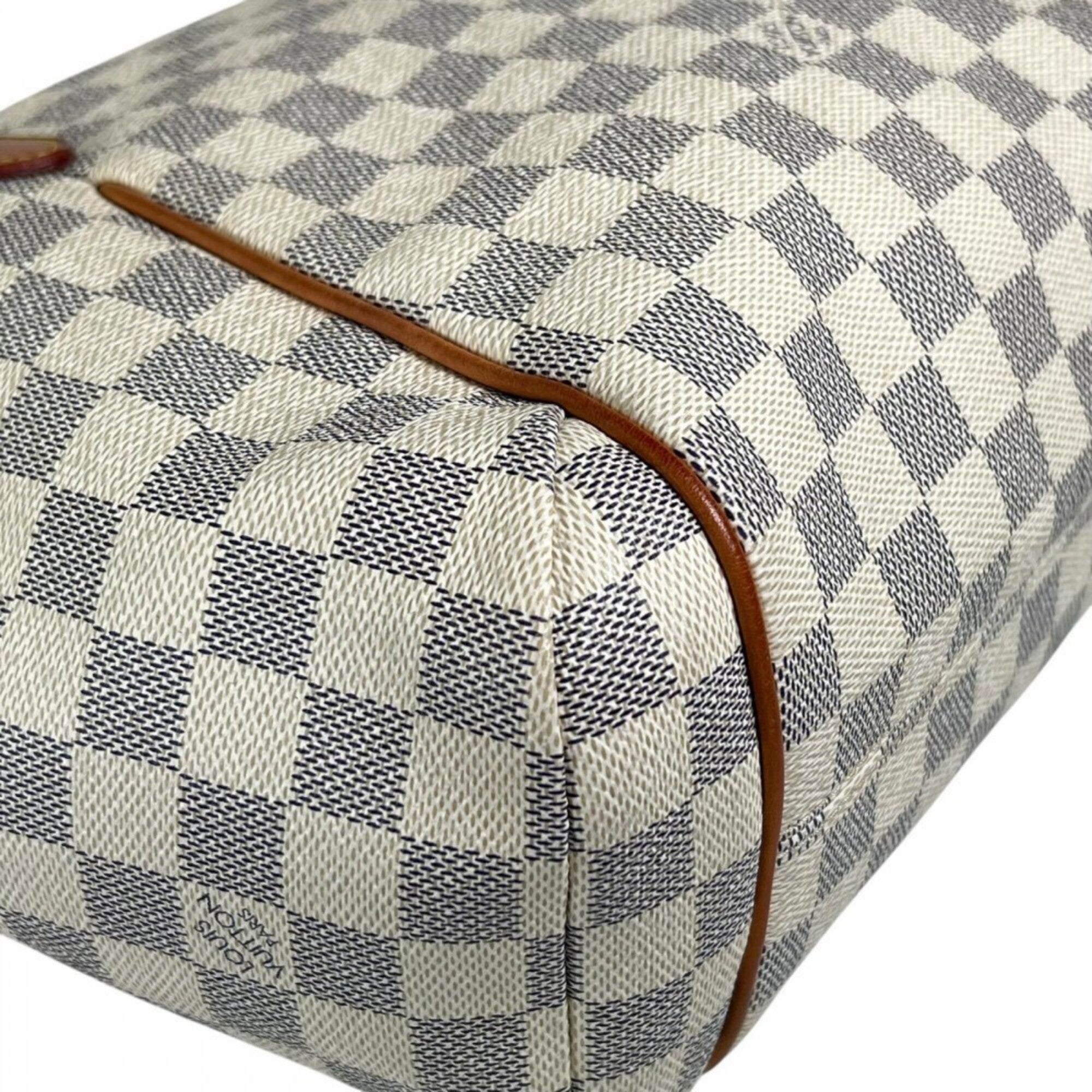 Louis Vuitton Ivory Damier Azur Canvas Tote Bag (Pre-Owned)