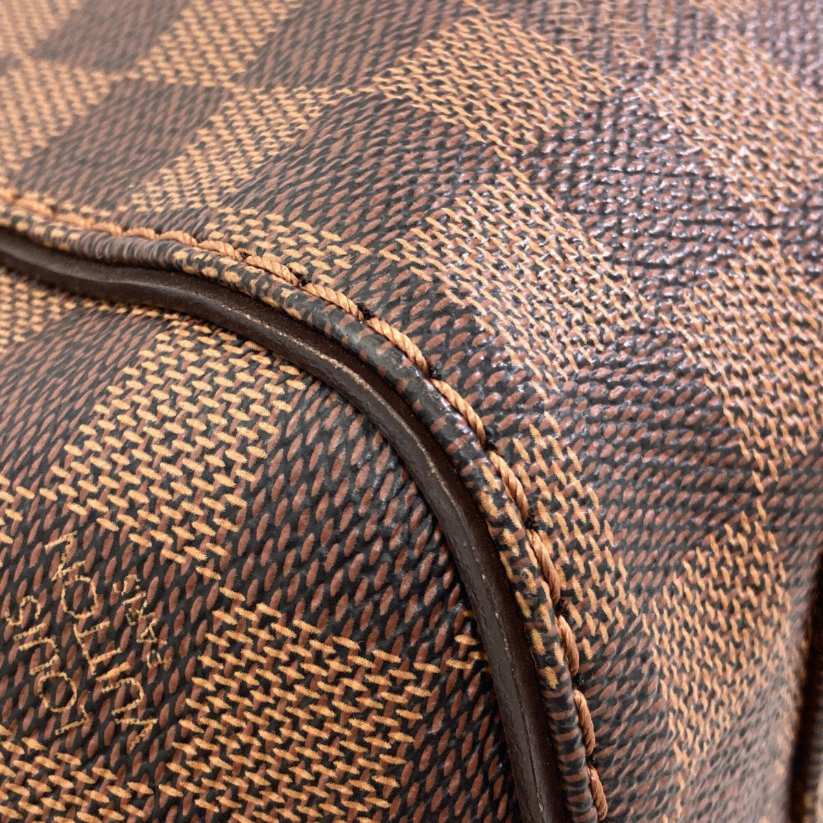 Louis Vuitton Brown Damier Canvas Ebene Damier Canvas Handbag (Pre-Owned)