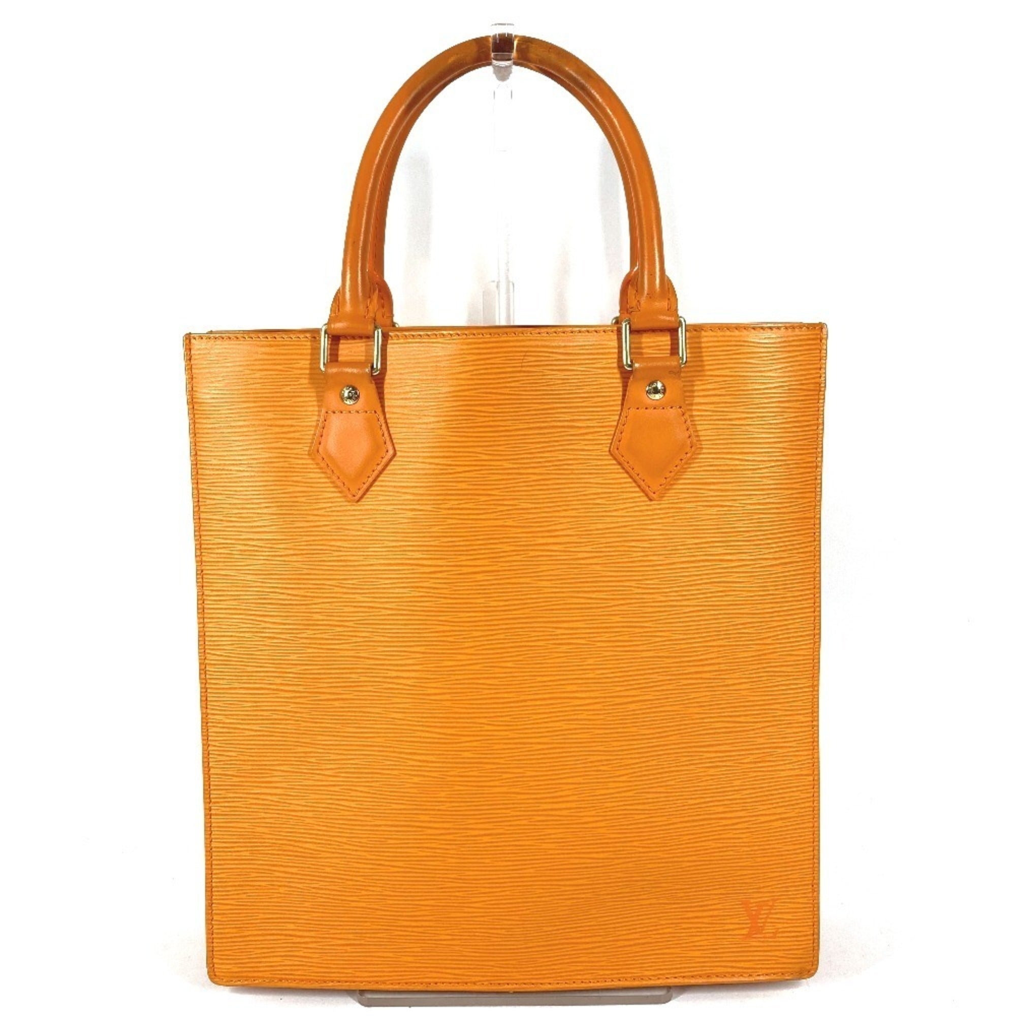 Louis Vuitton Galle Orange Epi Leather Handbag Tote Bag (Pre-Owned)