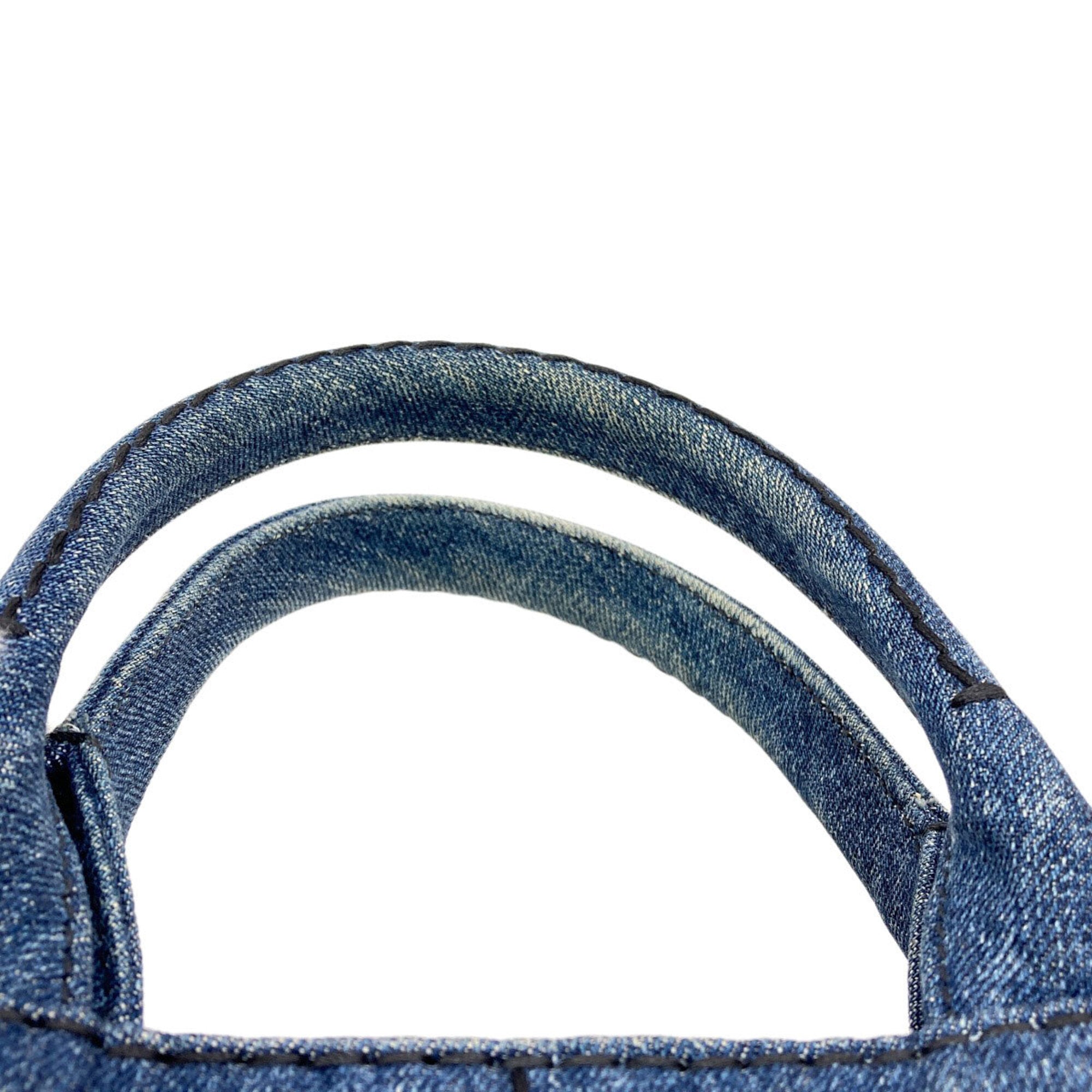 Prada Blue Denim Handbag (Pre-Owned)