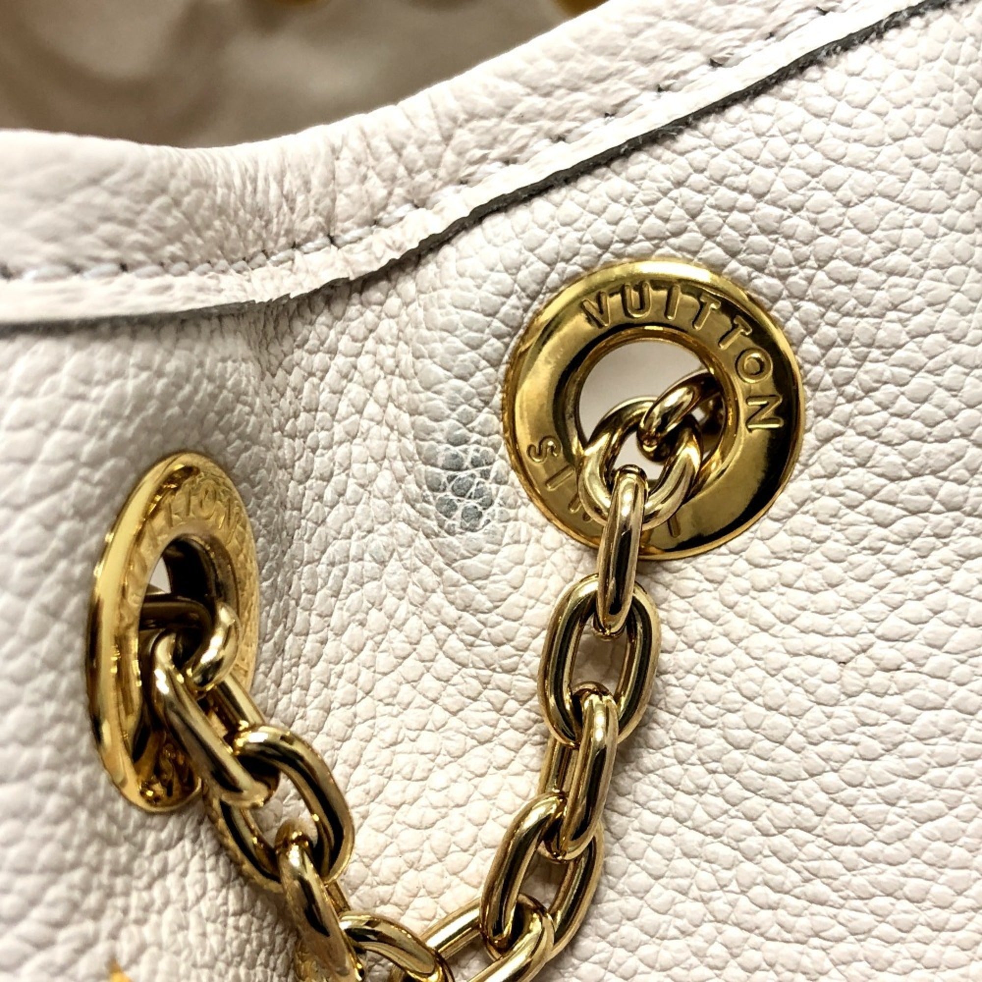 Louis Vuitton Monogram Impression Beige Monogram Empreinte Handbag Pouch (Pre-Owned)