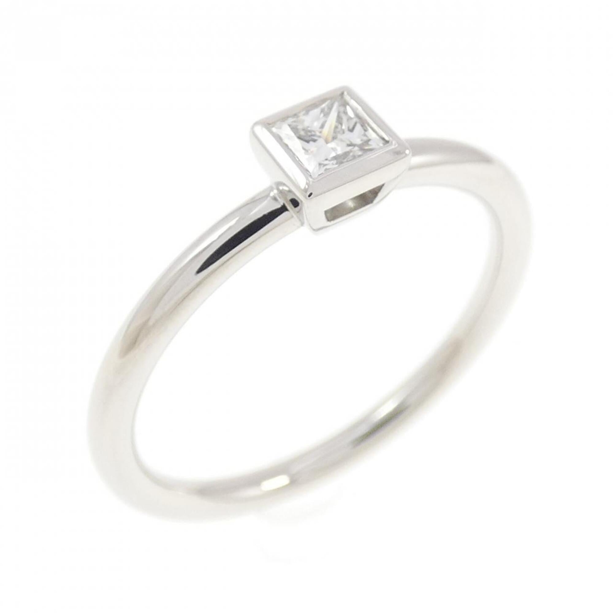 Tiffany Platinum Platinum 950 Band Ring (Pre-Owned)