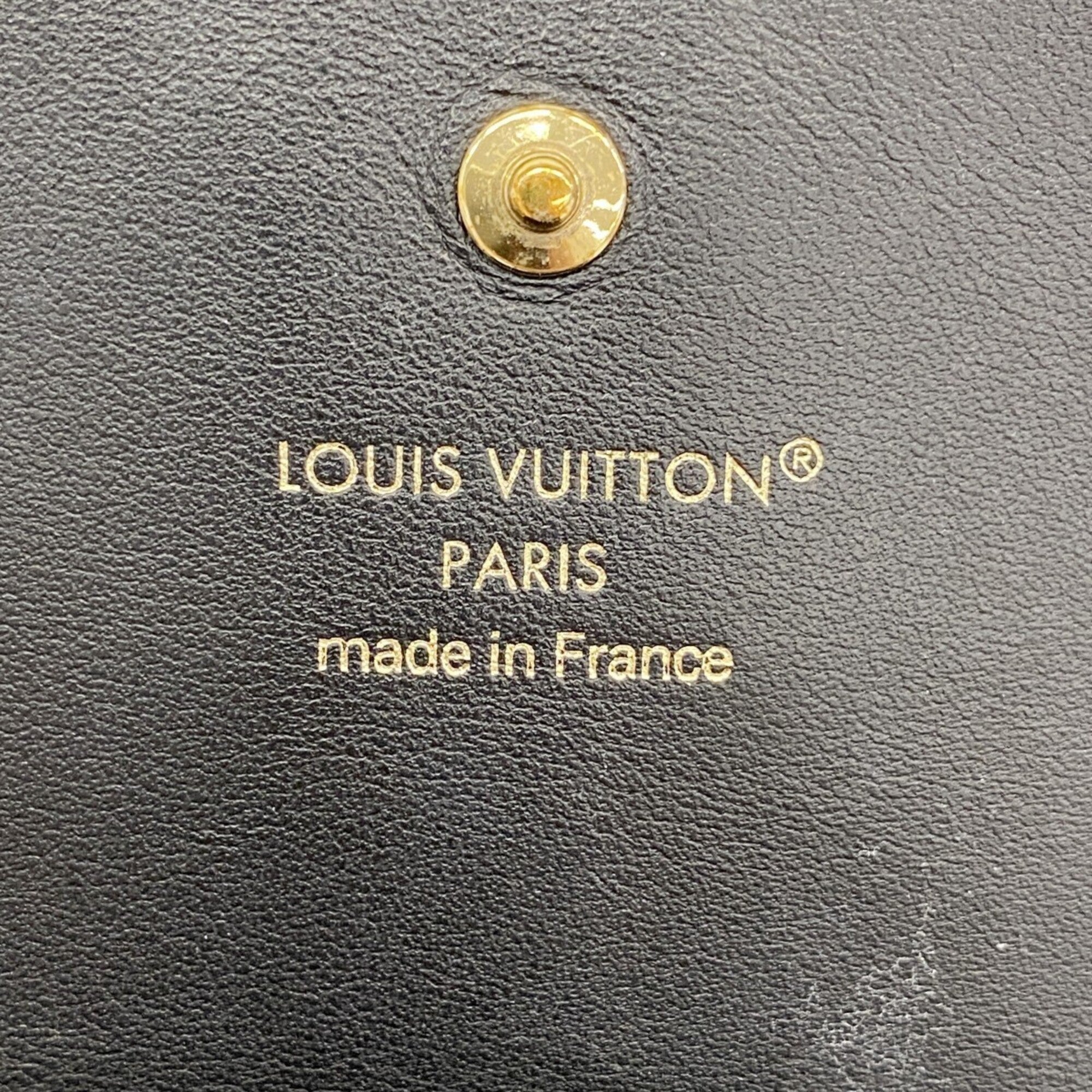 Louis Vuitton Noir Wallet (Bi-Fold) (Pre-Owned)