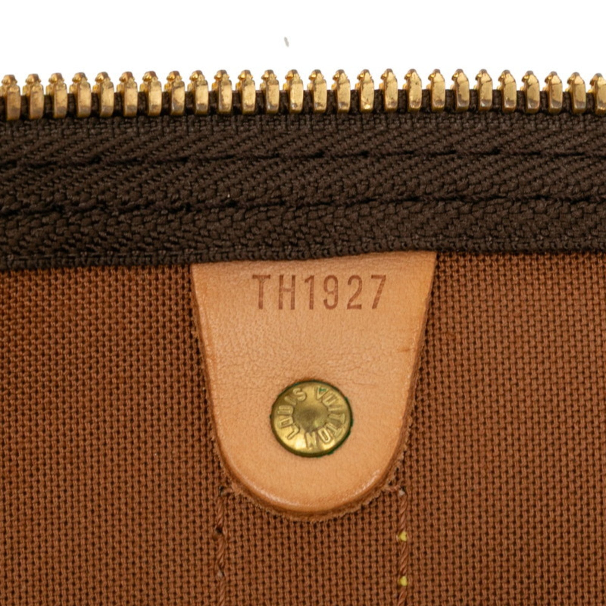 Louis Vuitton Brown Pvc Leather Boston Bag Shoulder Bag (Pre-Owned)
